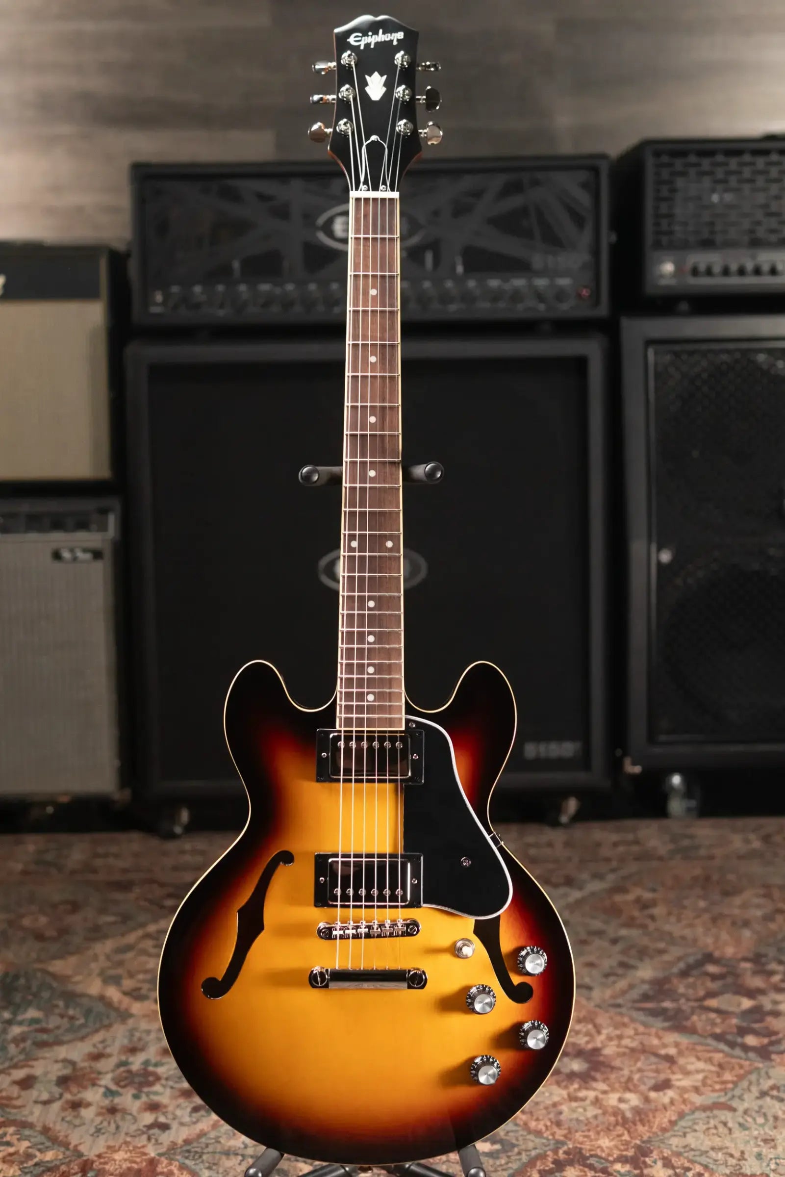 Epiphone ES-339 Semi-Hollow Electric Guitar - Vintage Sunburst