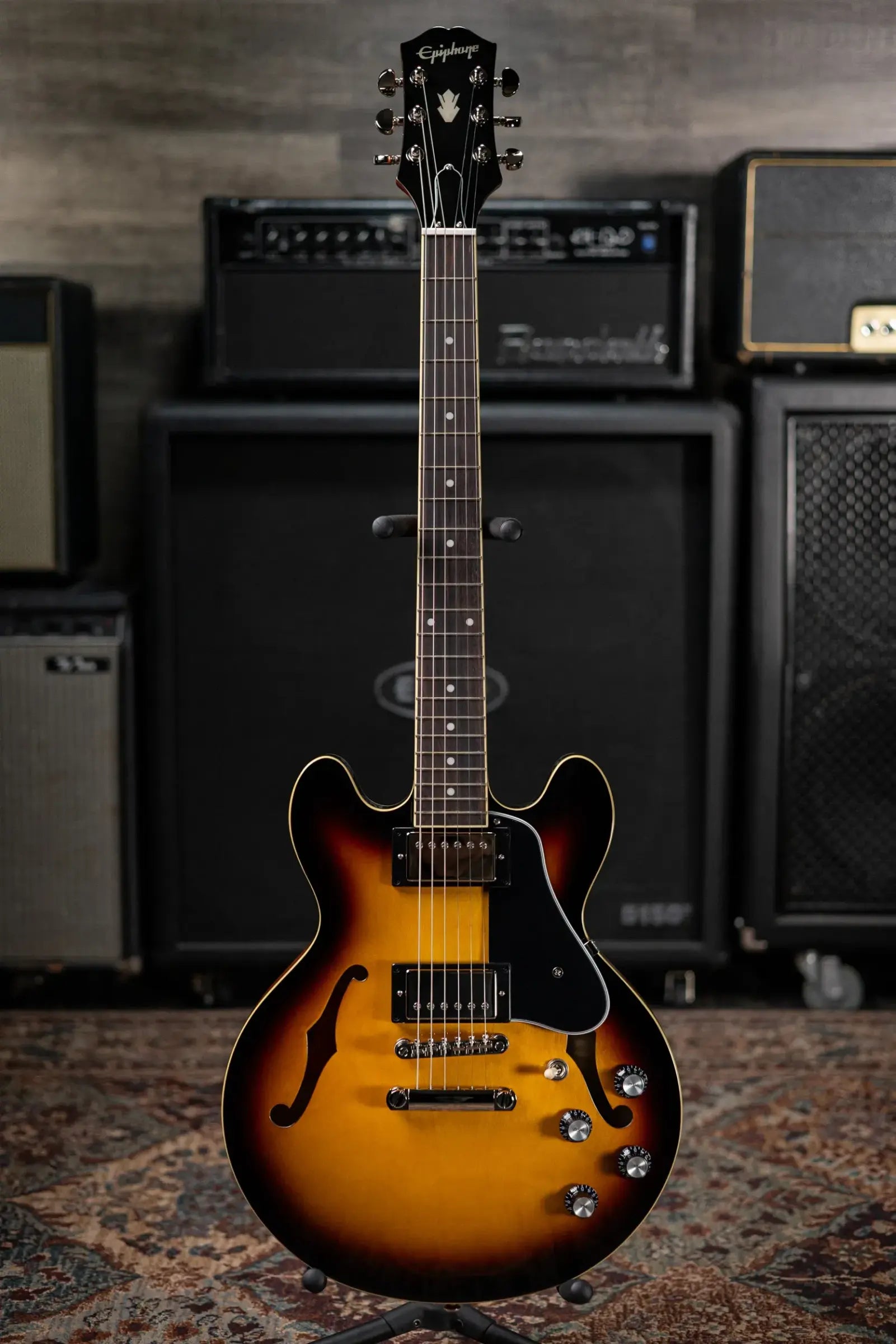 Epiphone ES-339 Semi-Hollow Electric Guitar - Vintage Sunburst
