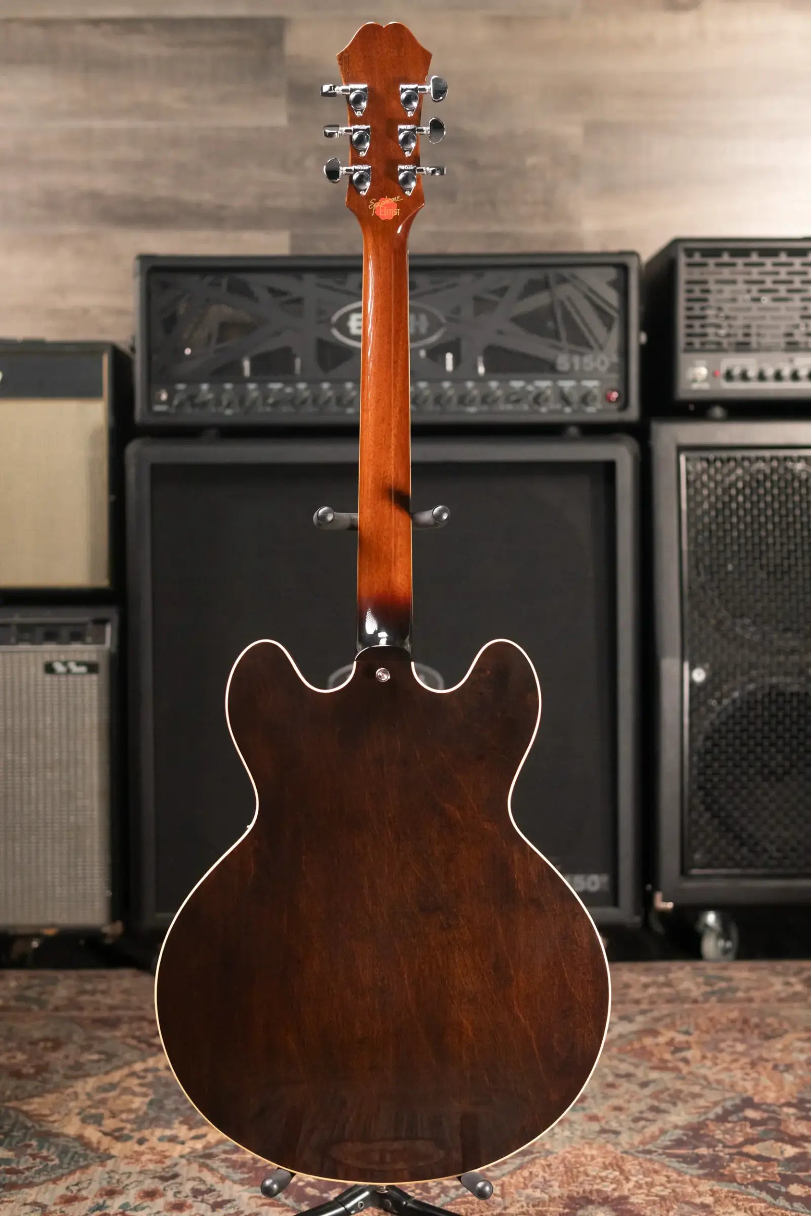 Epiphone Elitist 1965 Casino Hollow-Body Electric Guitar - Vintage Sunburst with Hardshell Case - Used