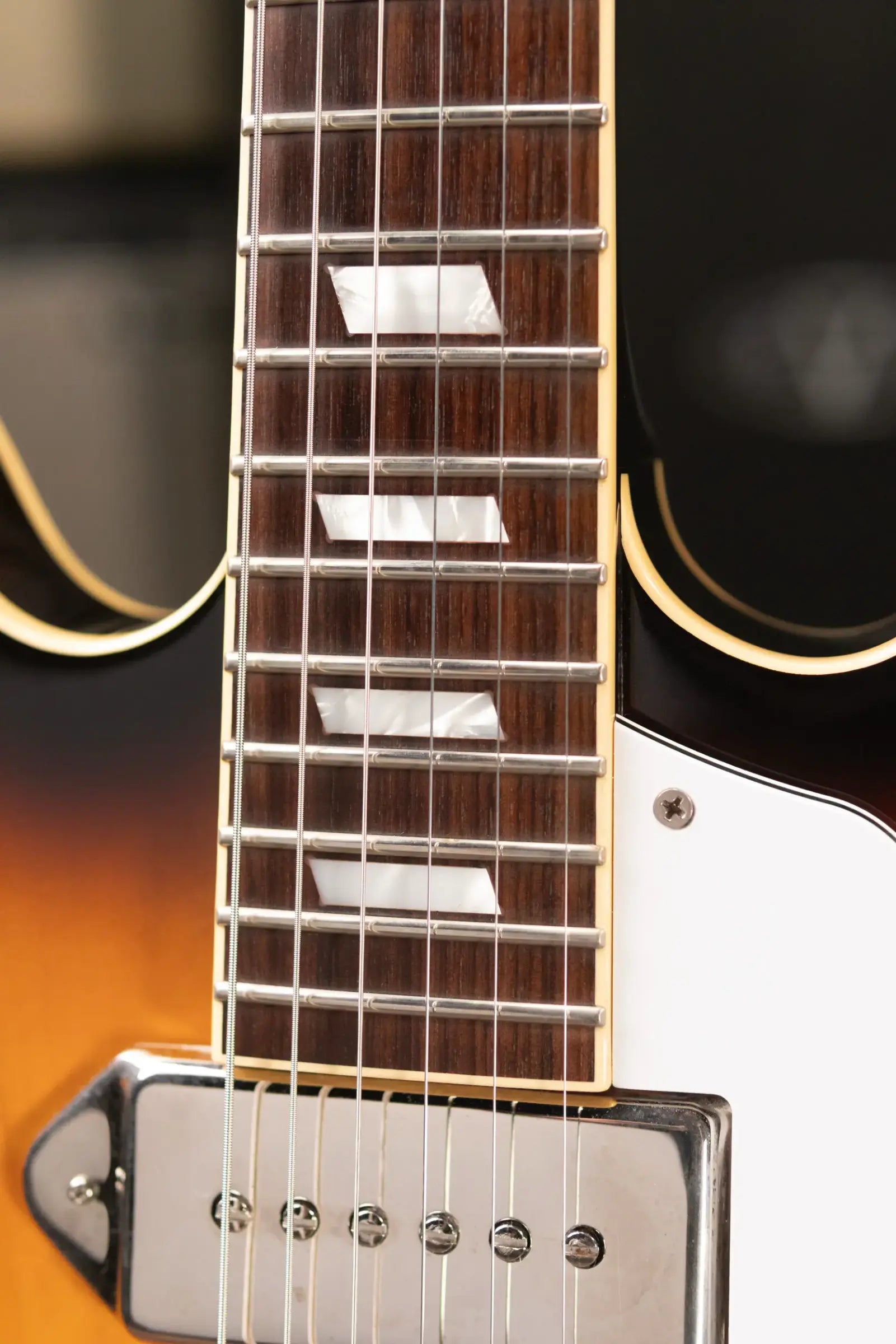 Epiphone Elitist 1965 Casino Hollow-Body Electric Guitar - Vintage Sunburst with Hardshell Case - Used