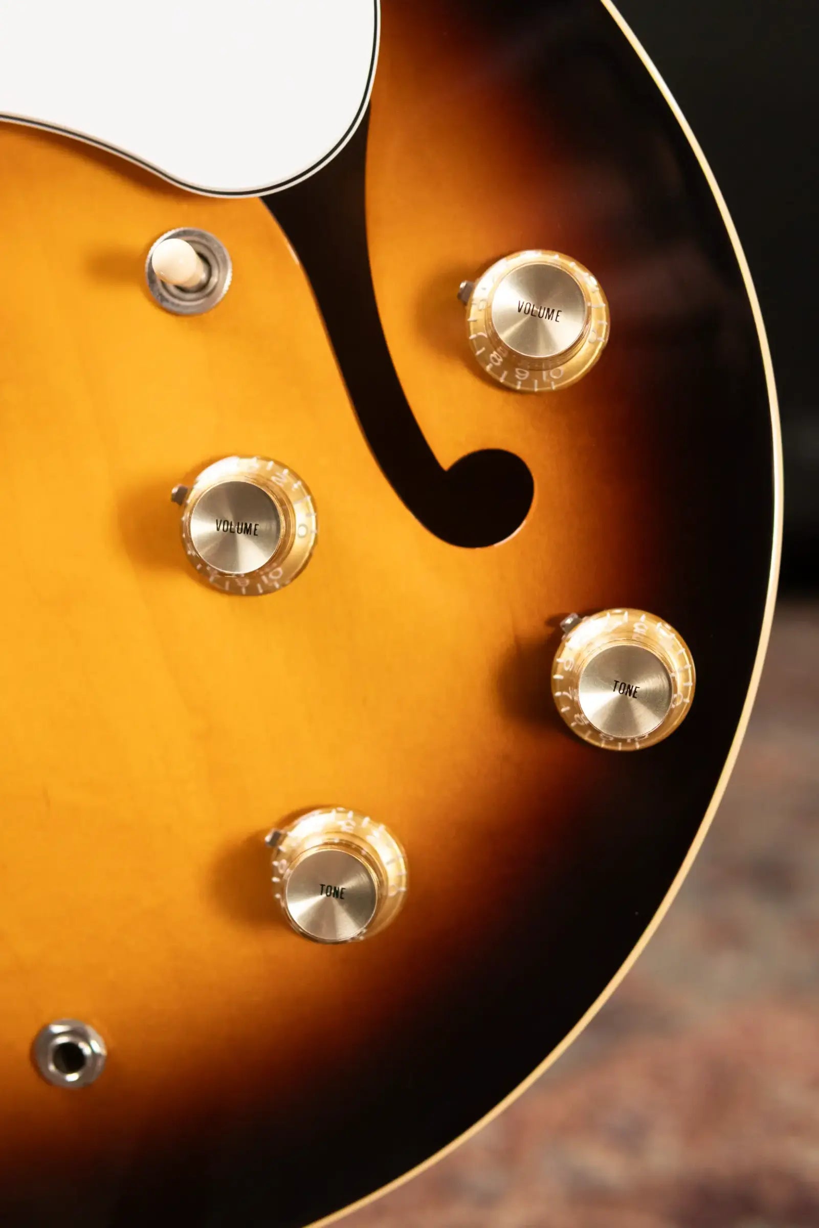 Epiphone Elitist 1965 Casino Hollow-Body Electric Guitar - Vintage Sunburst with Hardshell Case - Used