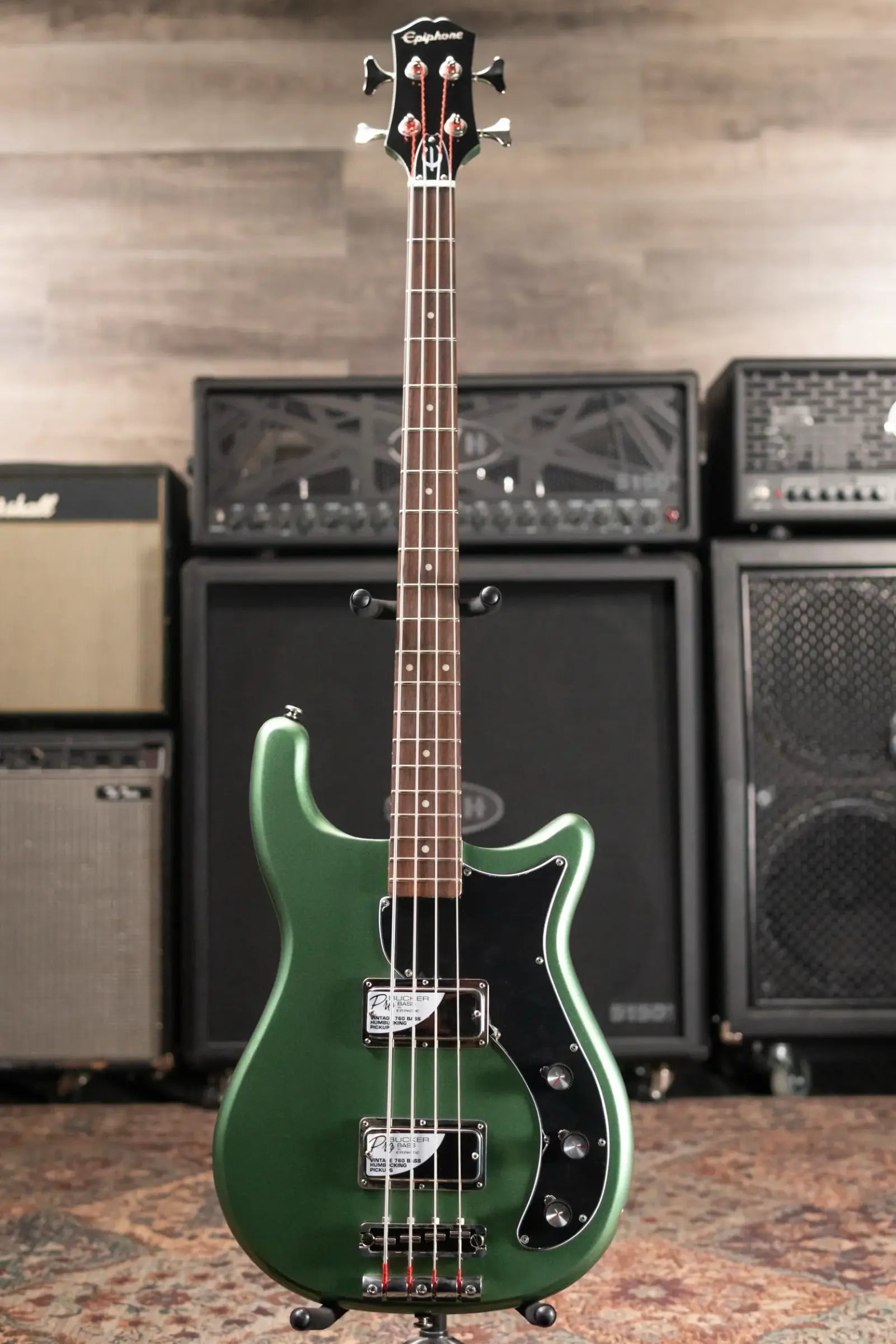 Epiphone Embassy Bass - Wanderlust Green Metallic