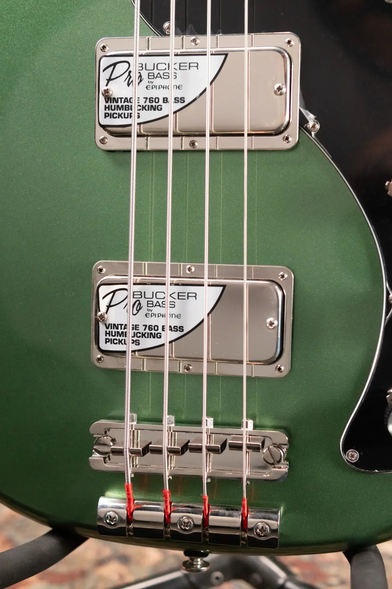 Epiphone Embassy Bass - Wanderlust Green Metallic