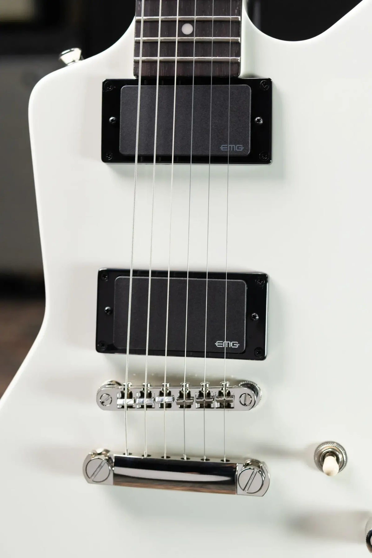 Epiphone Explorer '80s EMG Electric Guitar - Classic White