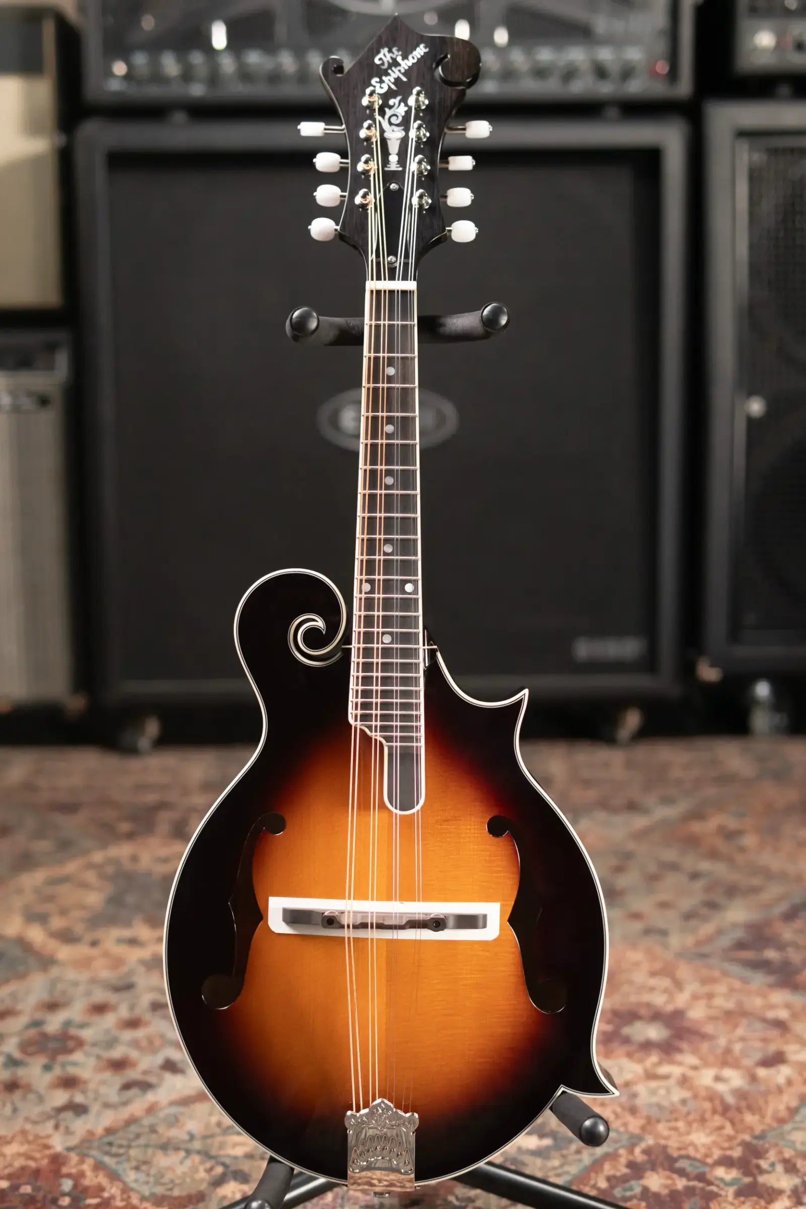 Epiphone F-5G Mandolin - Cremona Burst with Hardshell Case
