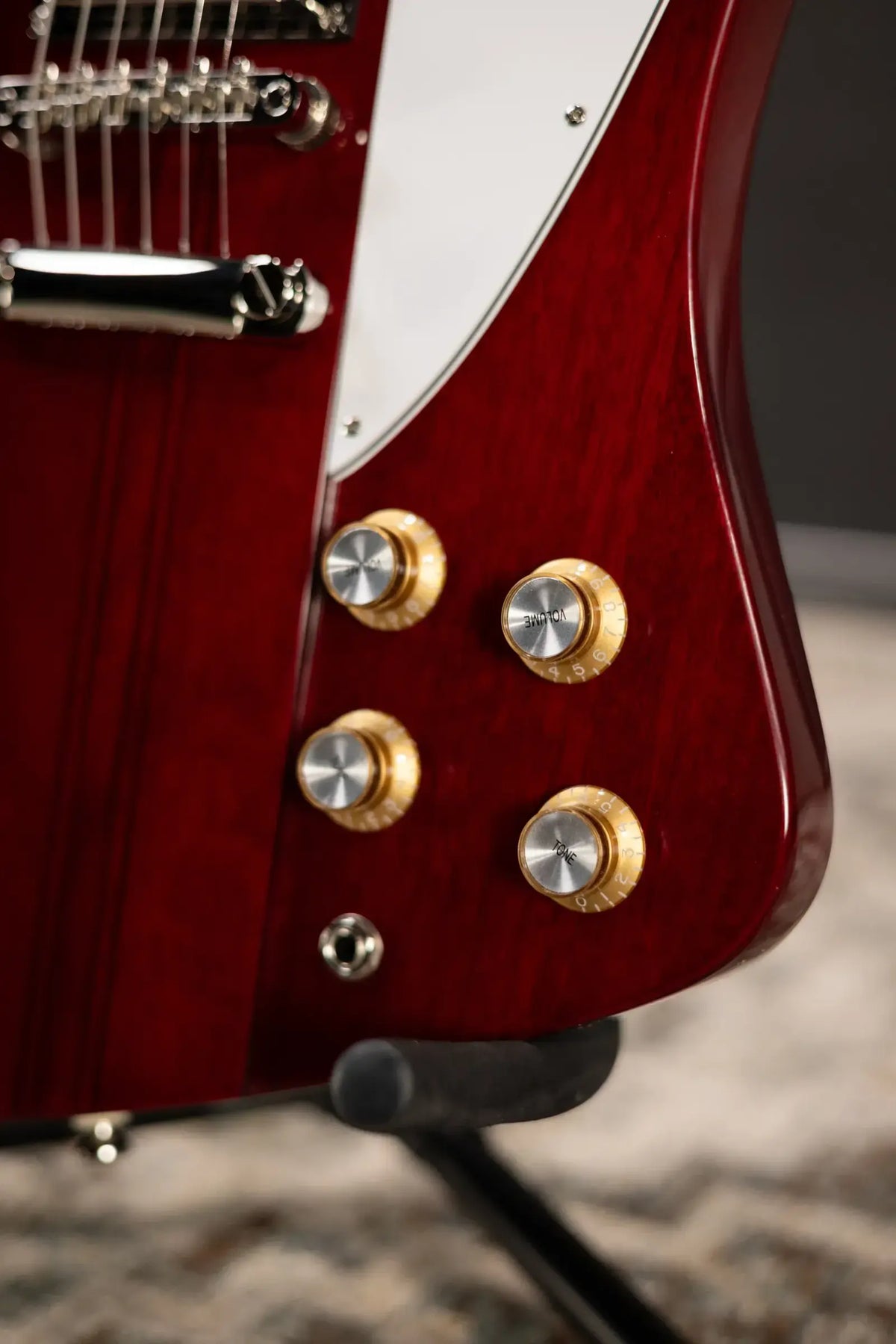 Epiphone Firebird Electric Guitar - Wine Red with Gig Bag