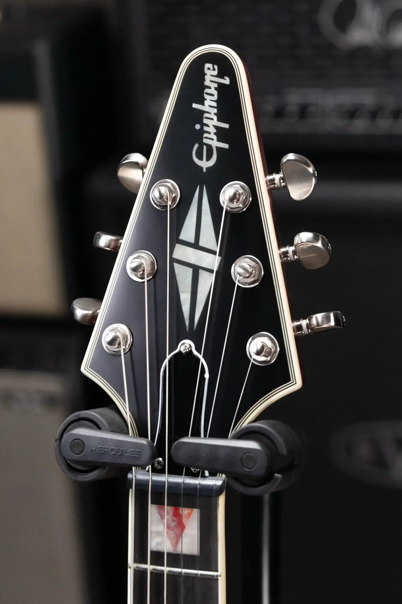 Epiphone Flying V Prophecy Electric Guitar - Aged Bengal Tiger Burst with Gig Bag