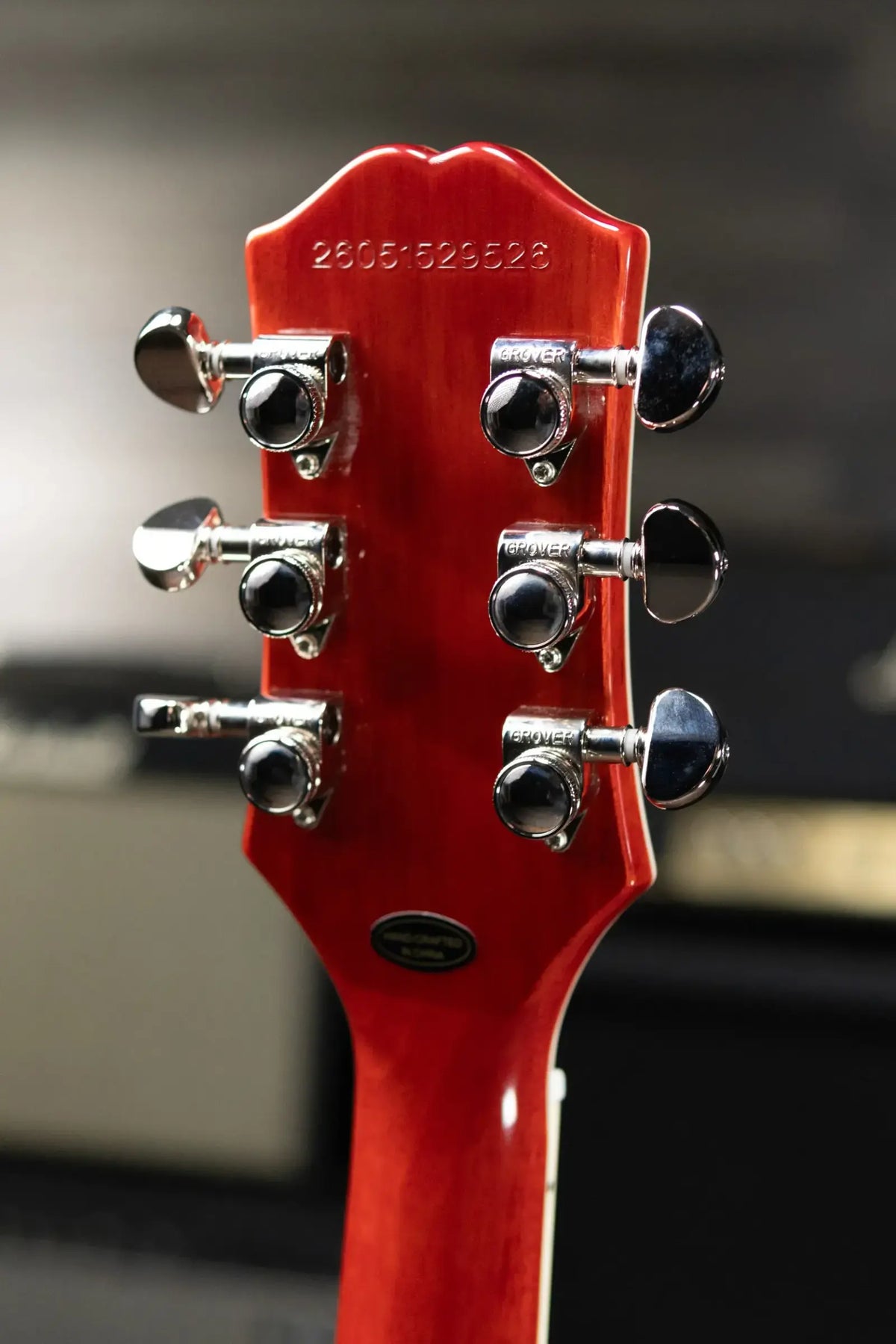 Epiphone Futura Les Paul Custom AAAA Figured Electric Guitar - Rally Red with Gig Bag