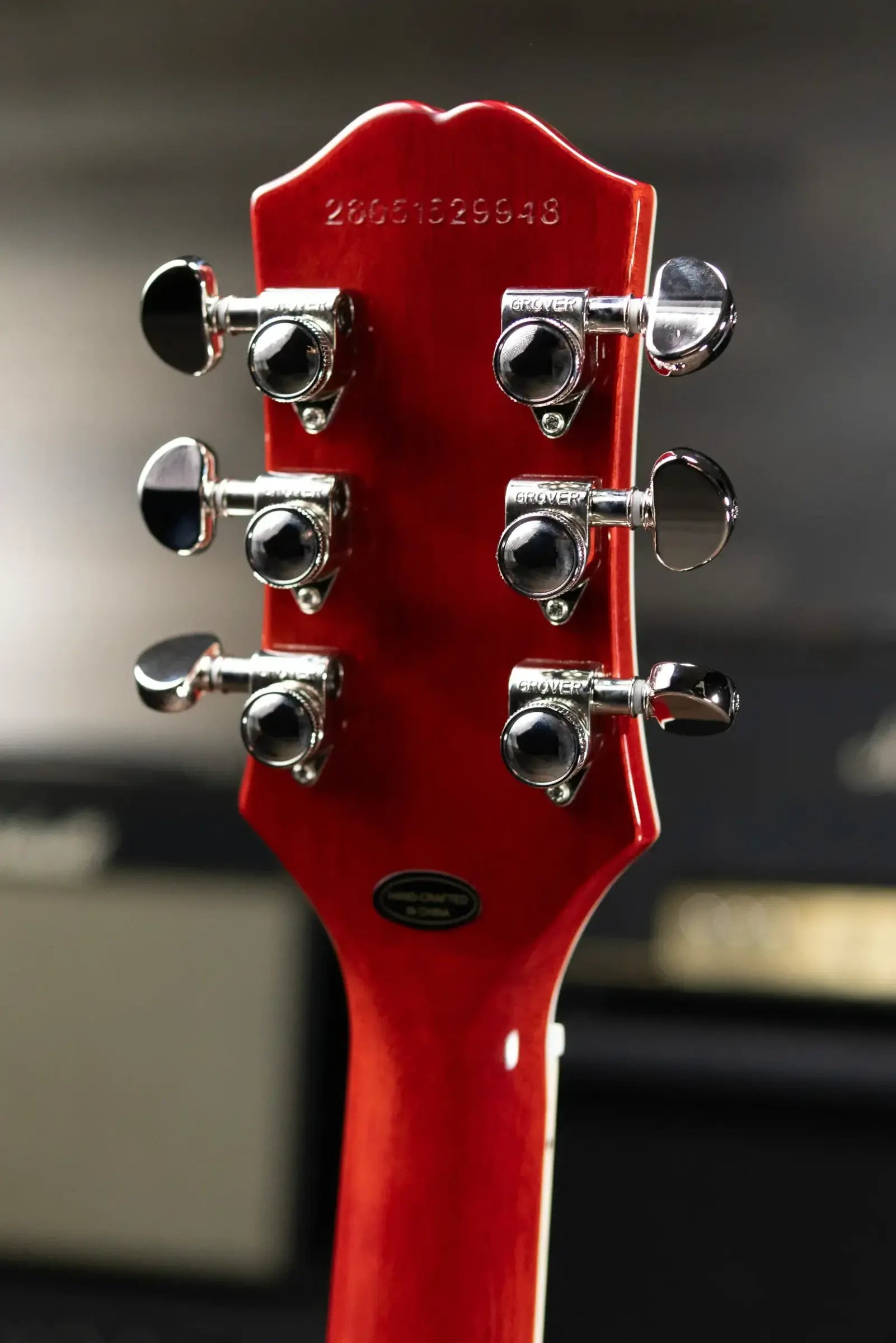 Epiphone Futura Les Paul Custom AAAA Figured Electric Guitar - Rally Red with Gig Bag