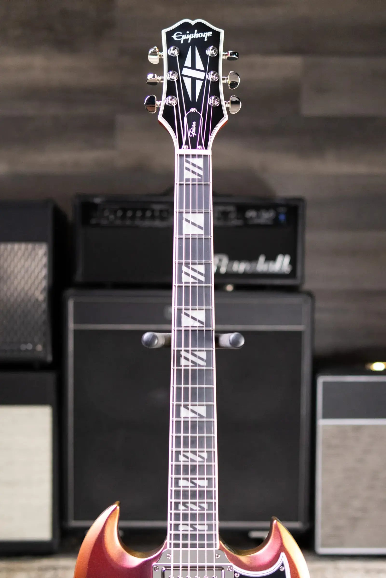 Epiphone Futura SG Custom Electric Guitar - Nitro Shift with Gig Bag
