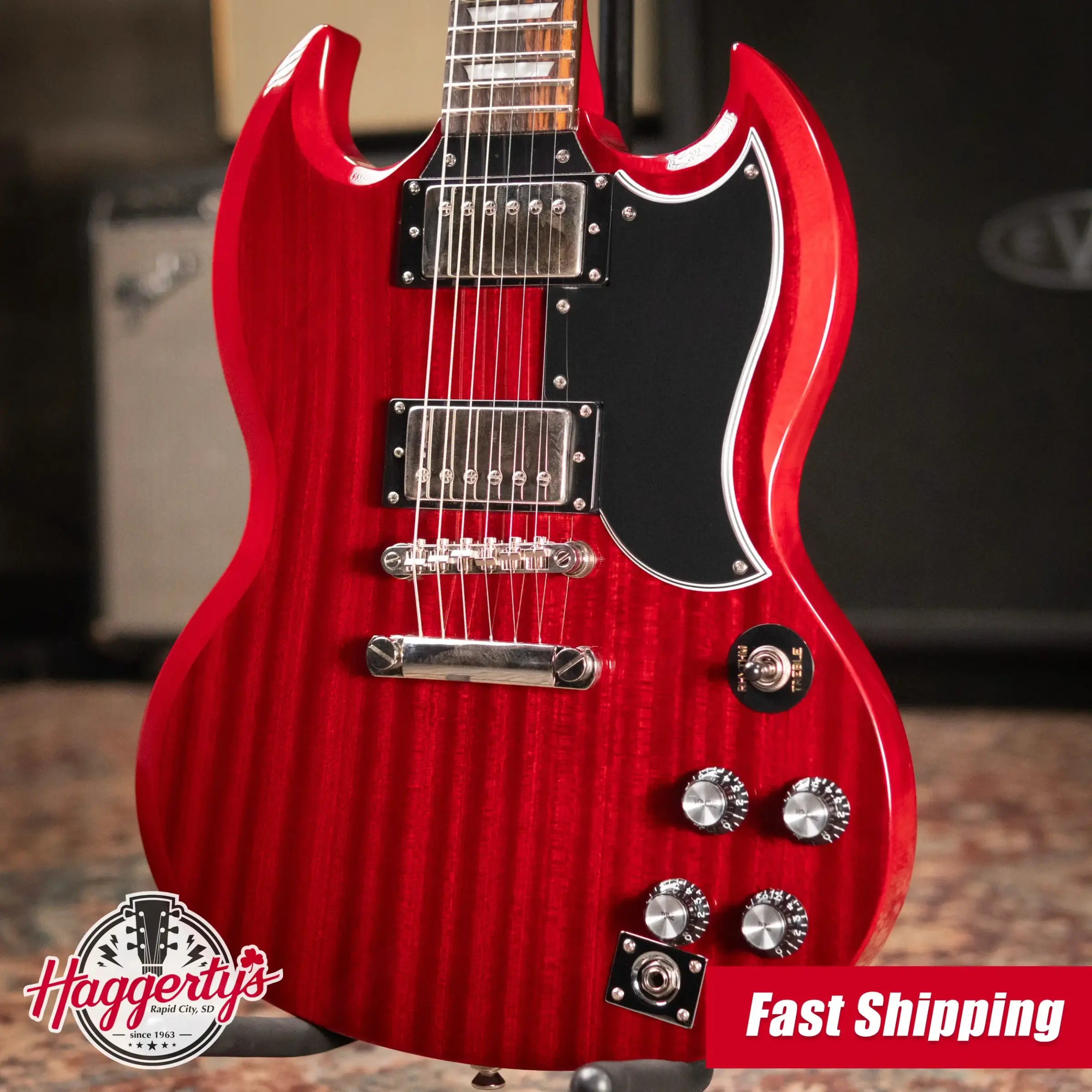 Epiphone G-400 SG Pro Electric Guitar - Vintage Cherry with Hardshell Case - Used