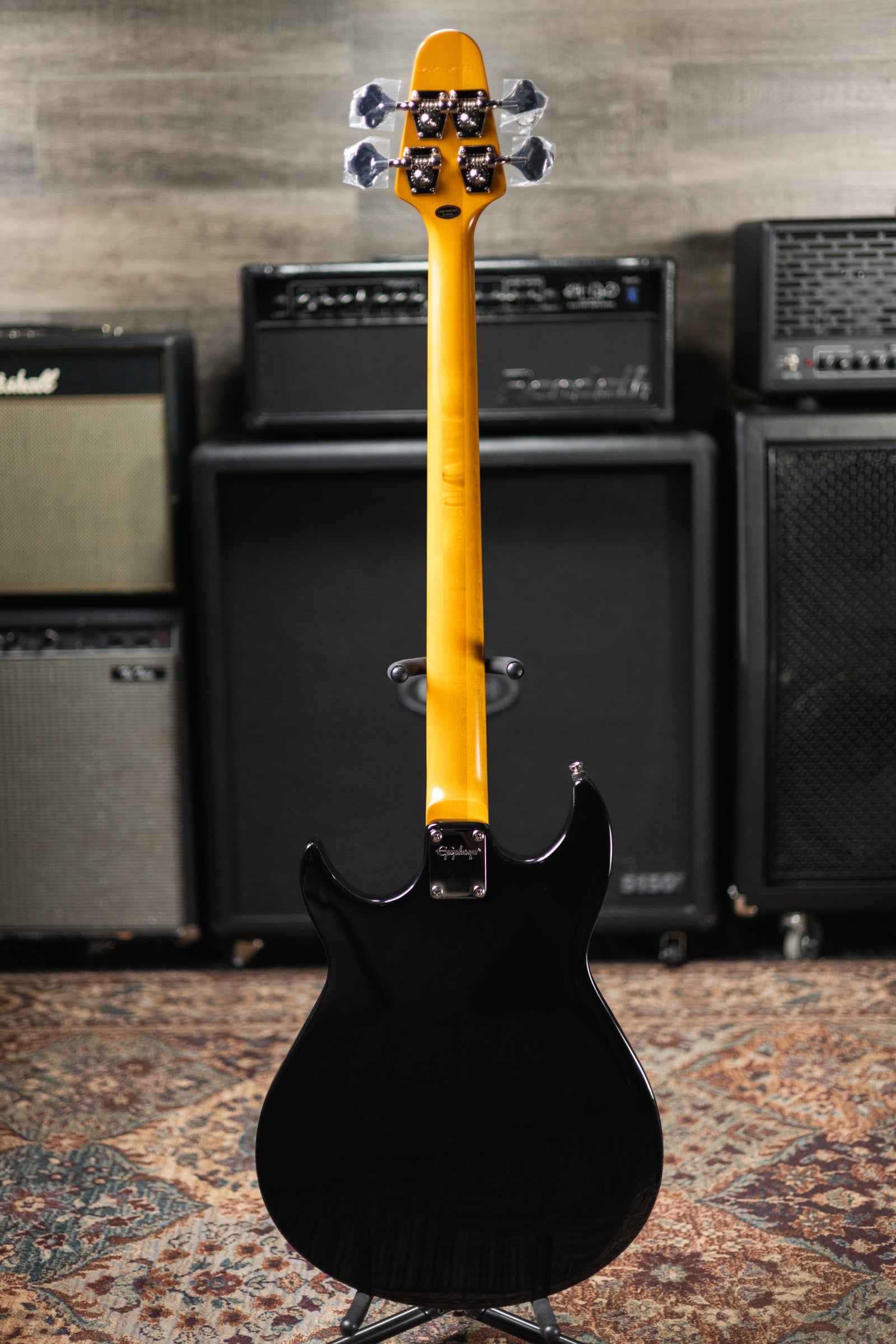 Epiphone Grabber Bass - Ebony with Gig Bag
