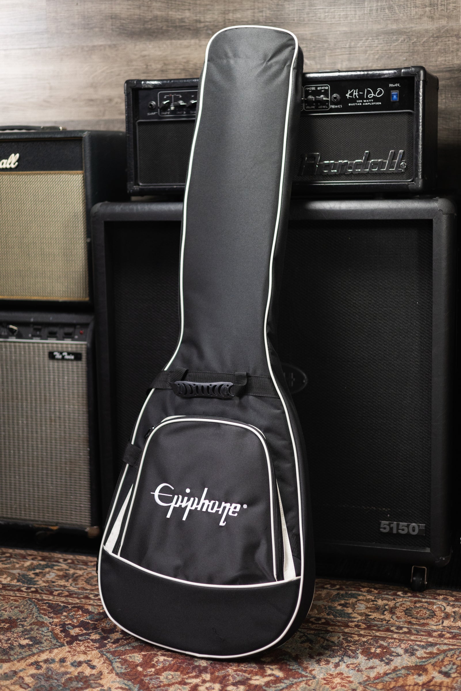Epiphone Grabber Bass - Ebony with Gig Bag