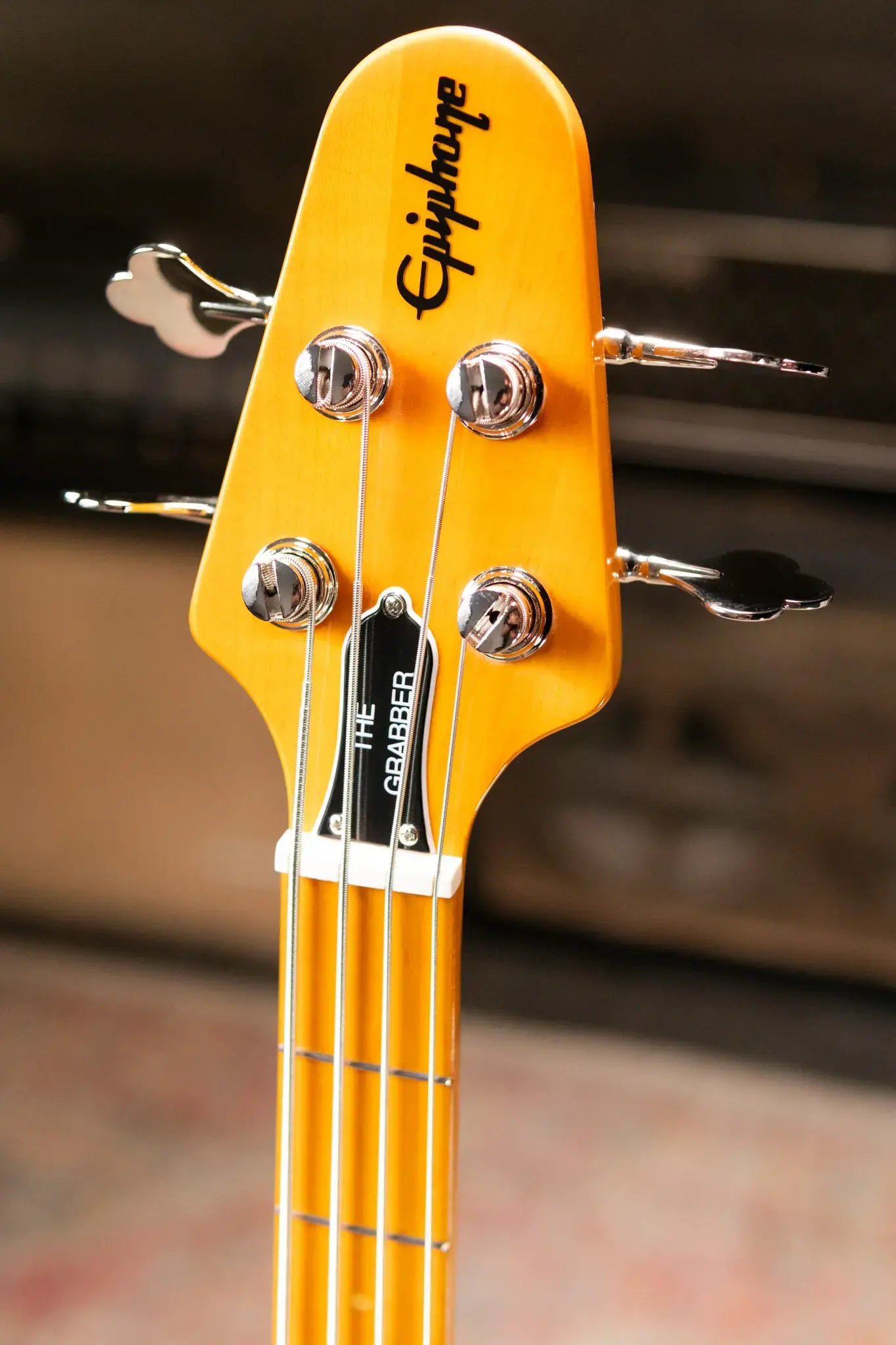 Epiphone Grabber Bass - Natural with Gig Bag