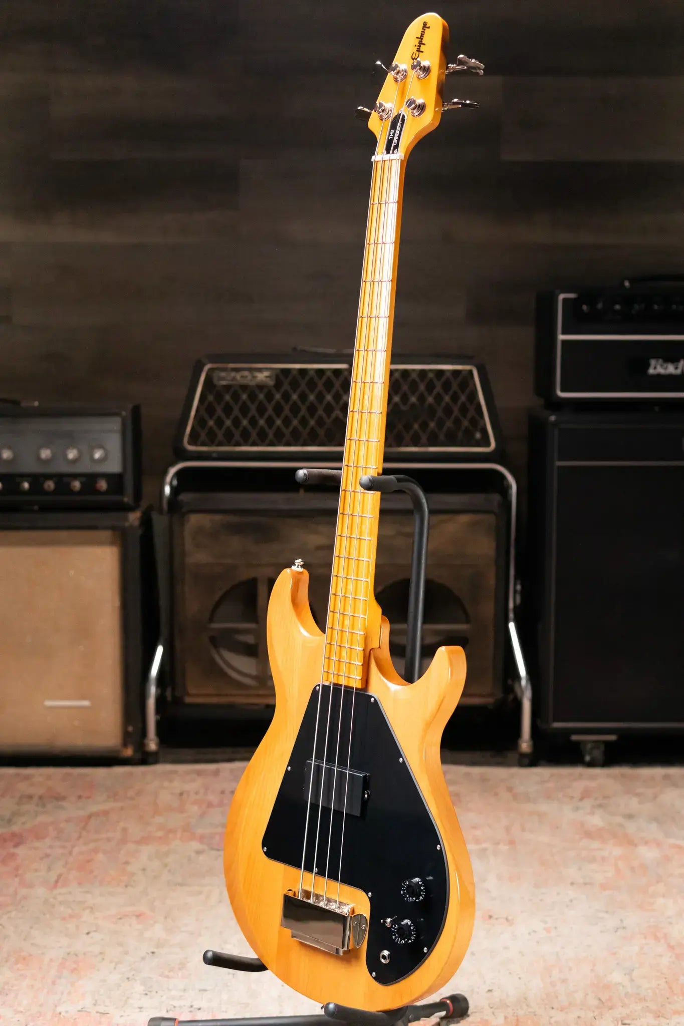 Epiphone Grabber Bass - Natural with Gig Bag