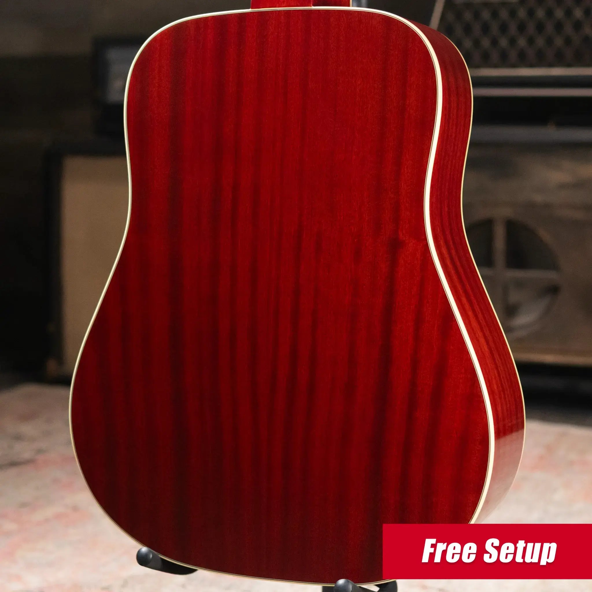Epiphone Hummingbird 12-String All Solid Acoustic/Electric Guitar - Aged Cherry Sunburst Gloss