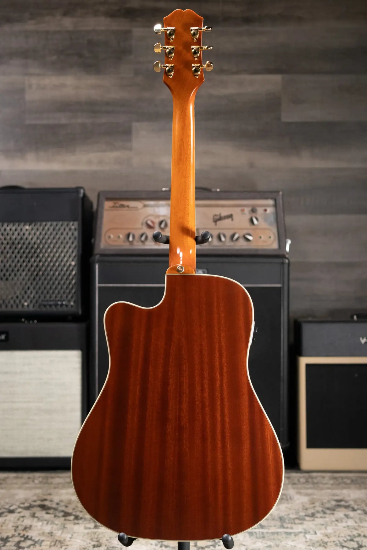 Epiphone Hummingbird Standard EC Acoustic/Electric Guitar - Natural with Gig Bag