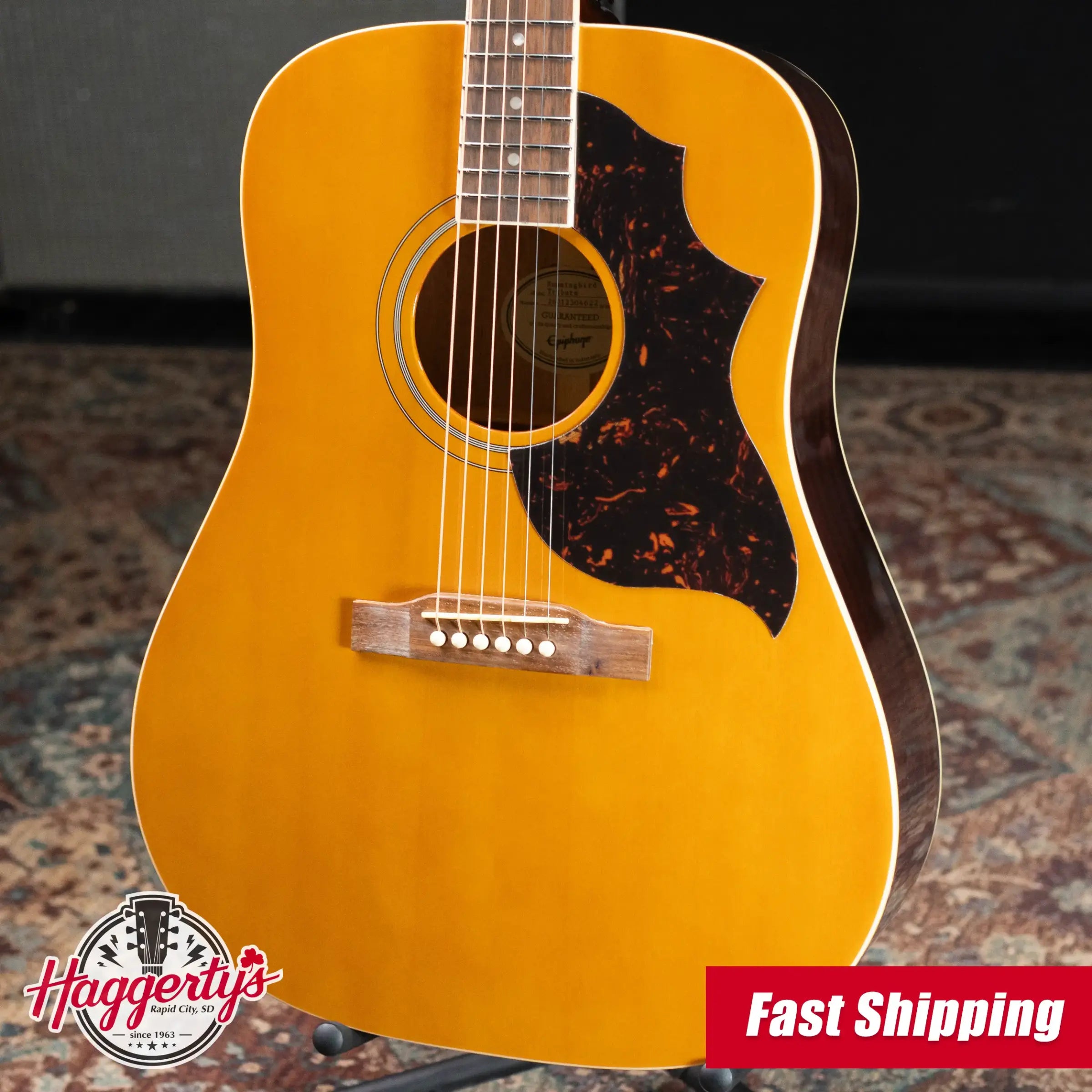 Epiphone Hummingbird Tribute Acoustic Guitar - Antique Natural