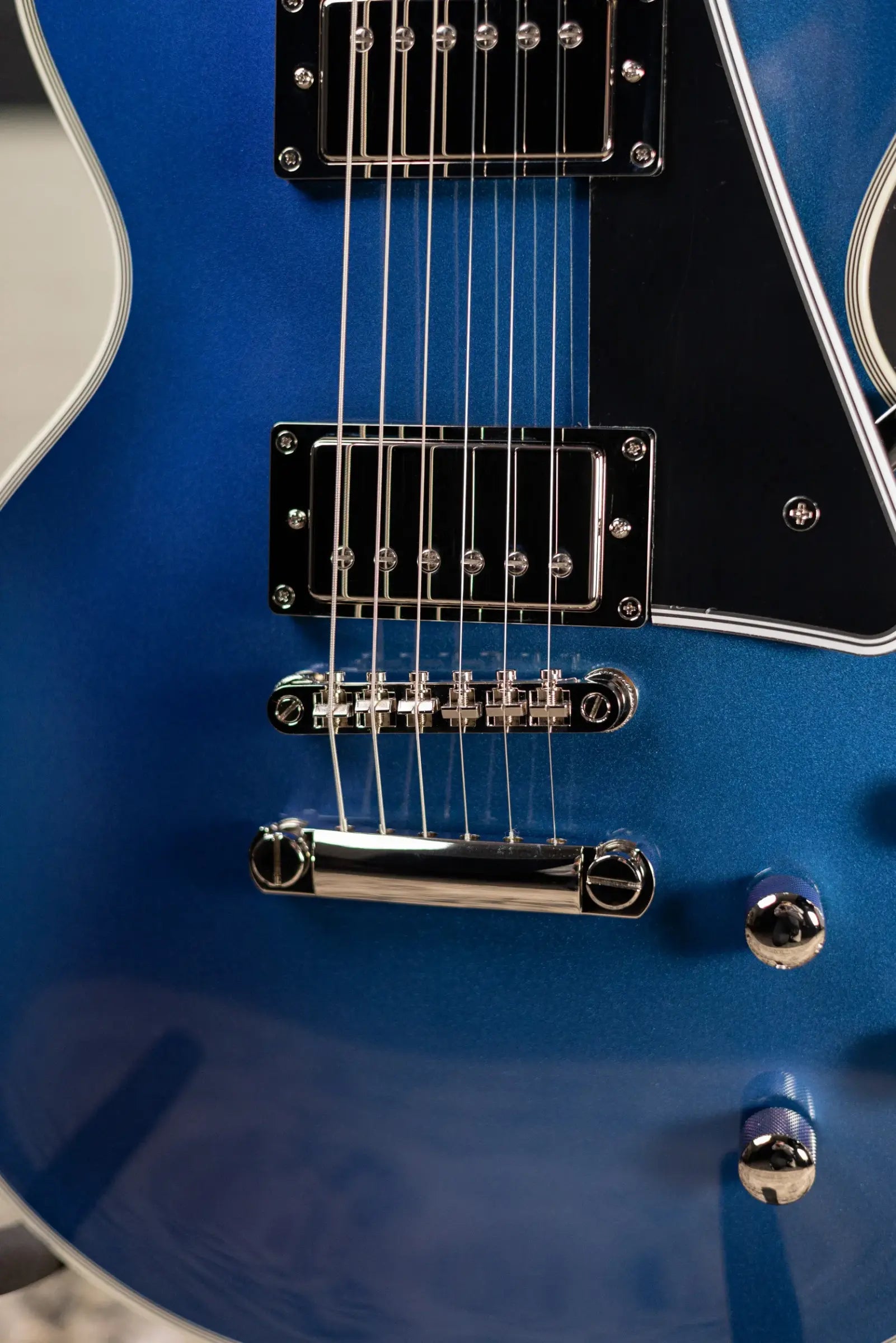 Epiphone Inspired By Gibson Futura Les Paul Custom Electric Guitar - Twilight Shift with Gig Bag