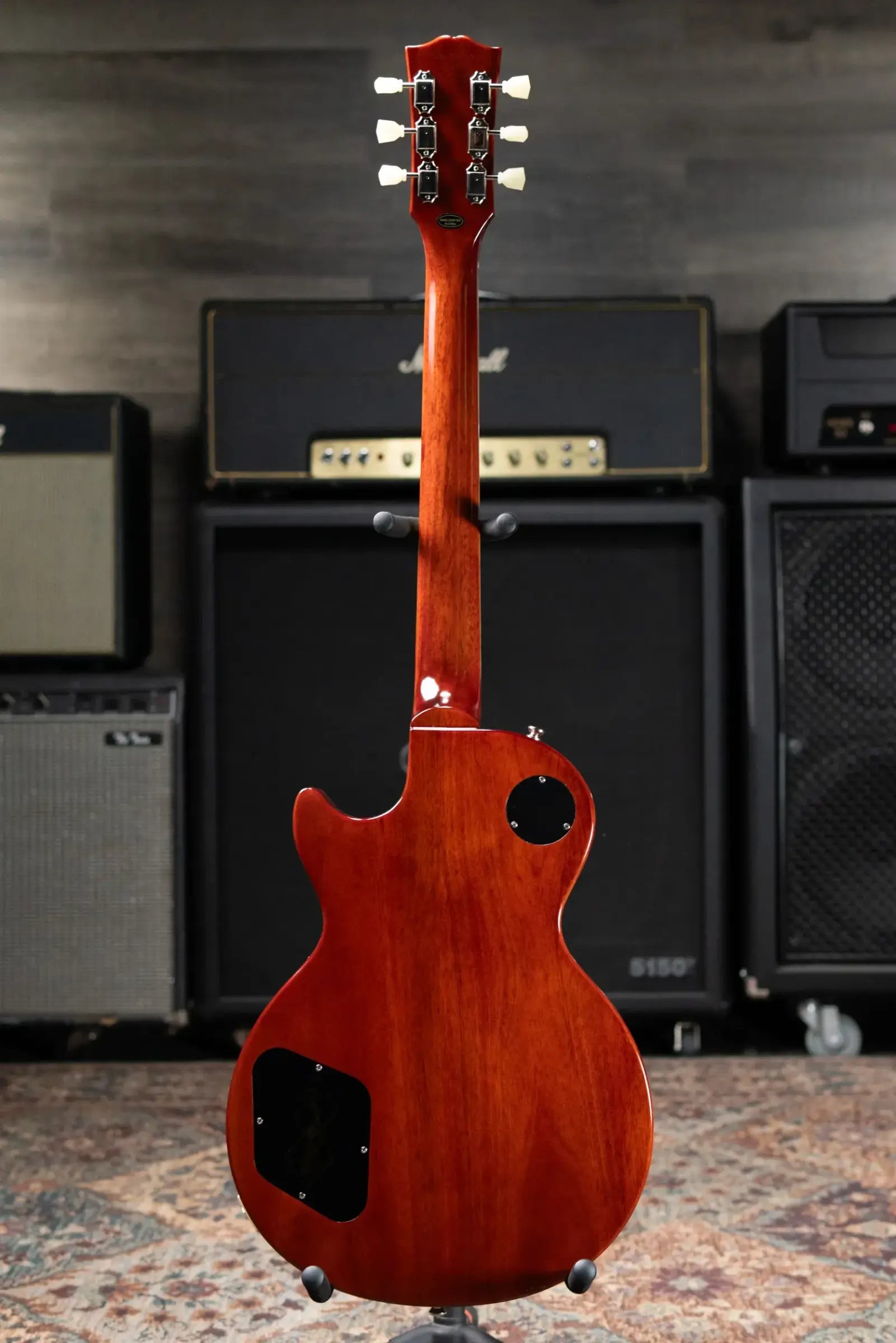 Epiphone Inspired by Gibson 1959 Les Paul Standard Reissue Electric Guitar - Washed Bourbon Burst with Hardshell Case