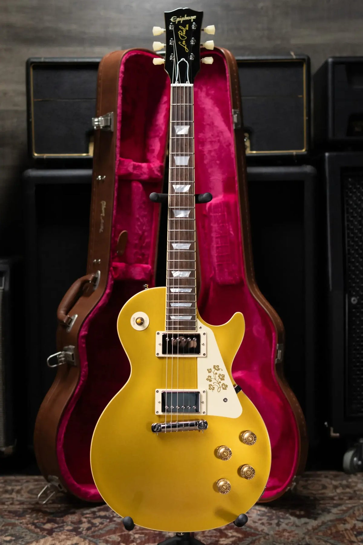 Epiphone Inspired by Gibson Les Paul "Tak Matsumoto" with Hardcase - used