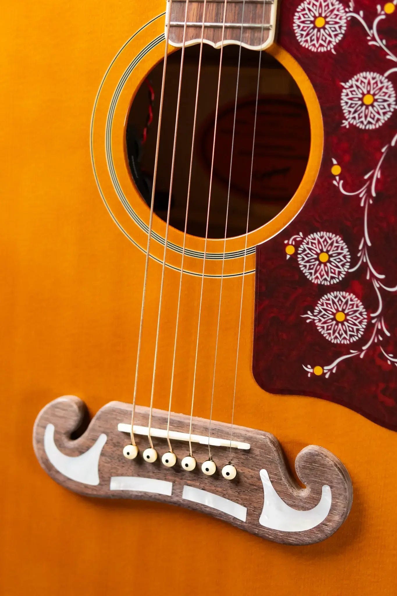 Epiphone J-200 Acoustic/Electric Guitar - Aged Antique Natural Gloss