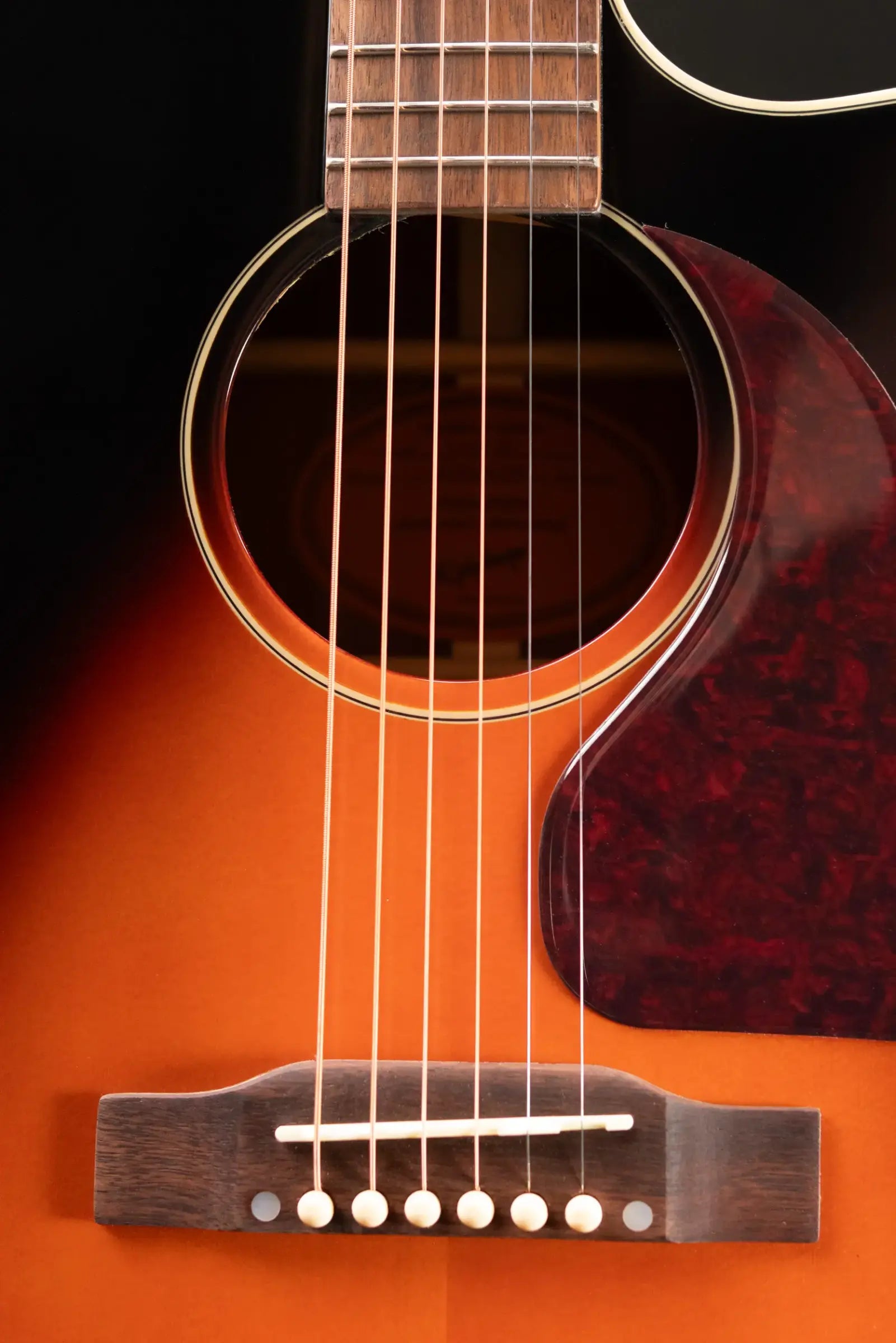 Epiphone J-45 EC All Solid Acoustic/Electric Guitar - Aged Vintage Sunburst Gloss