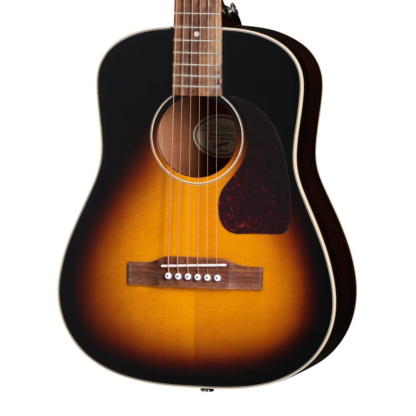 Epiphone J-45 Express Acoustic Guitar - Vintage Sunburst with Gig Bag