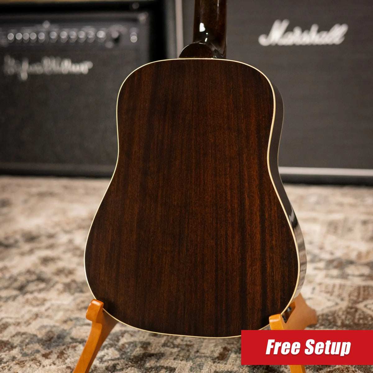 Epiphone J-45 Express Acoustic Guitar - Vintage Sunburst with Gig Bag