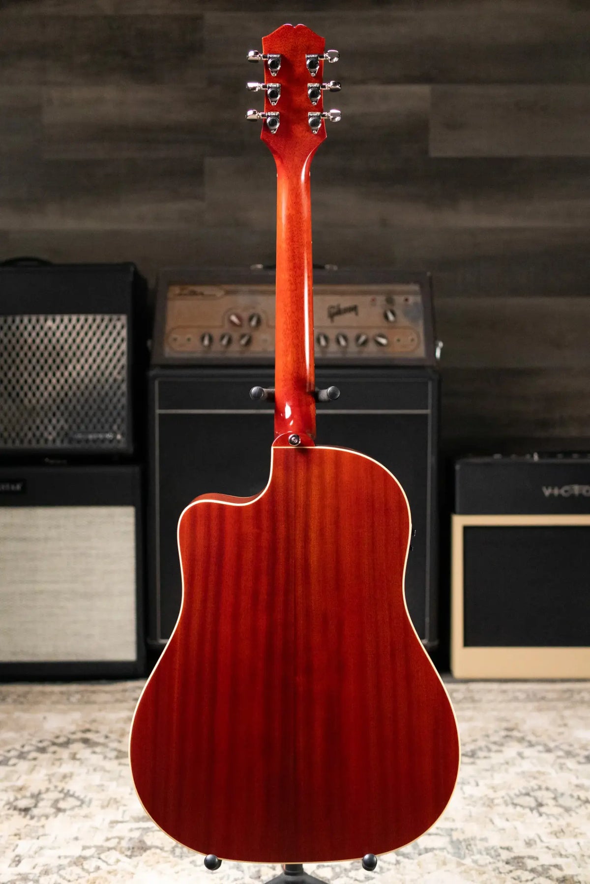 Epiphone J-45 Standard EC Acoustic/Electric Guitar - Honeyburst with Gig Bag