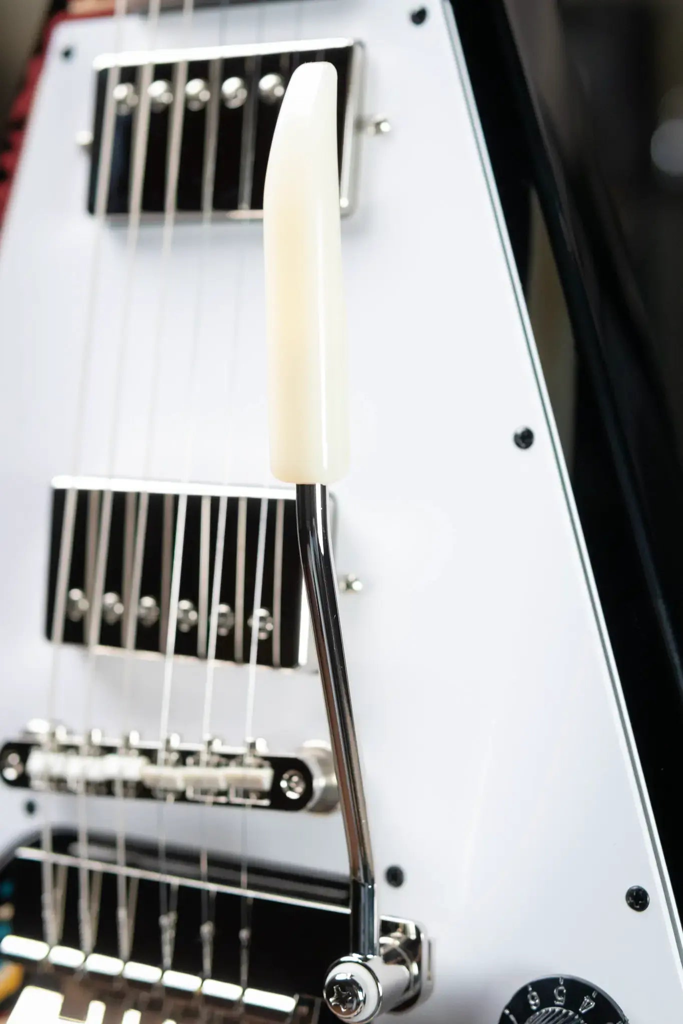 Epiphone Jimi Hendrix "Love Drops" Flying V Electric Guitar - Ebony with Hard Case