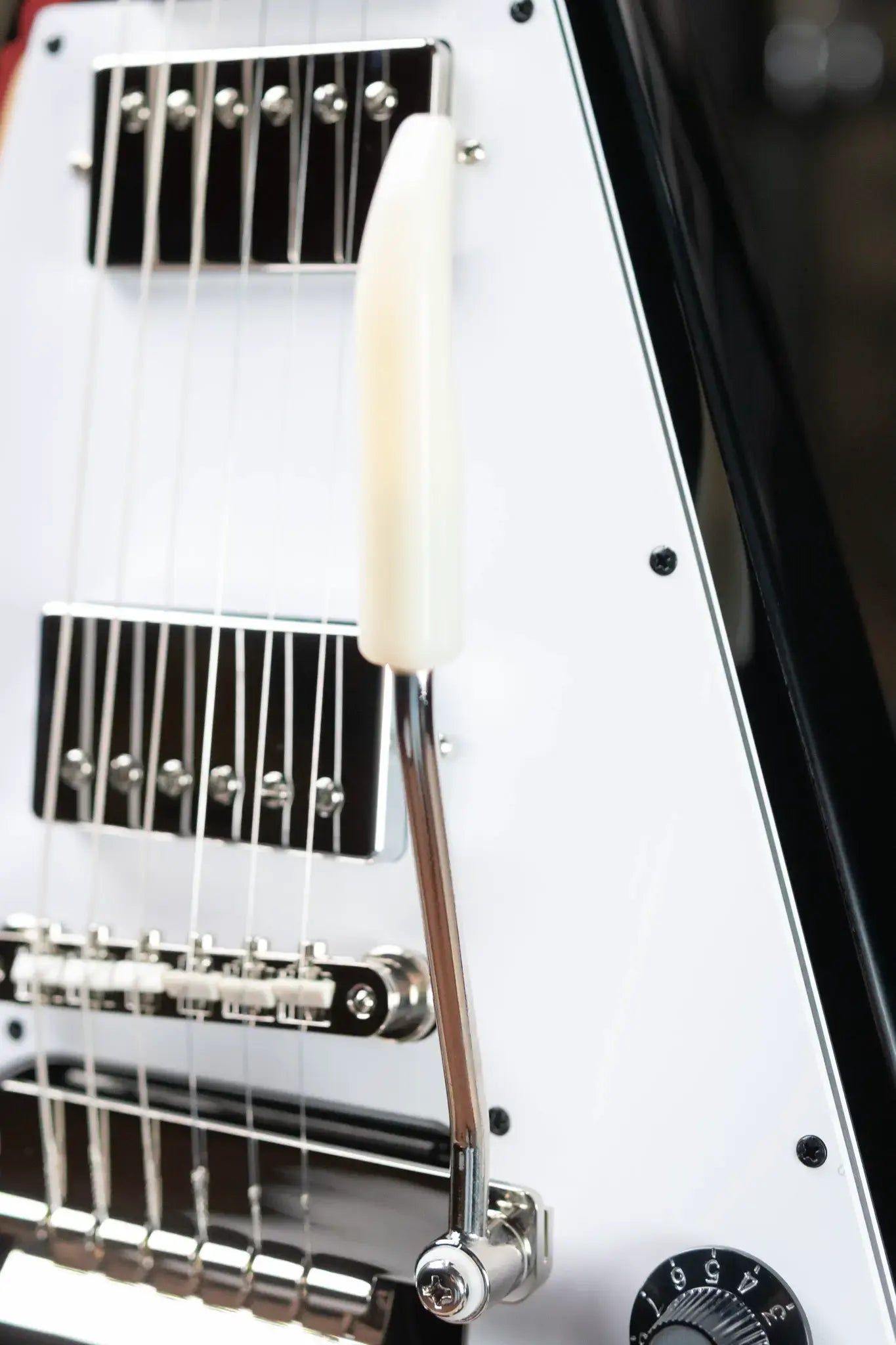 Epiphone Jimi Hendrix "Love Drops" Flying V Electric Guitar - Ebony with Hard Case