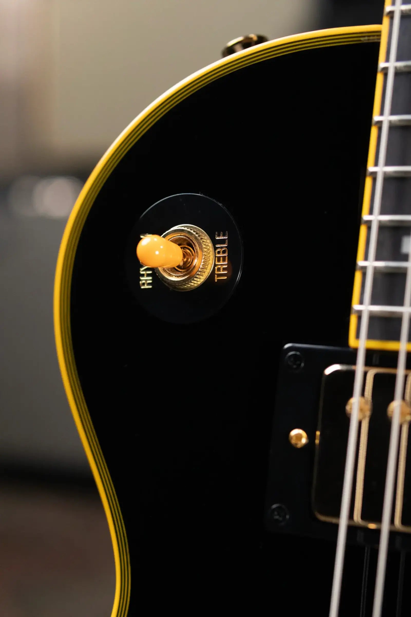 Epiphone Joe Bonamassa 1959 Les Paul Custom Electric Guitar - Antique Ebony with Hardshell Case