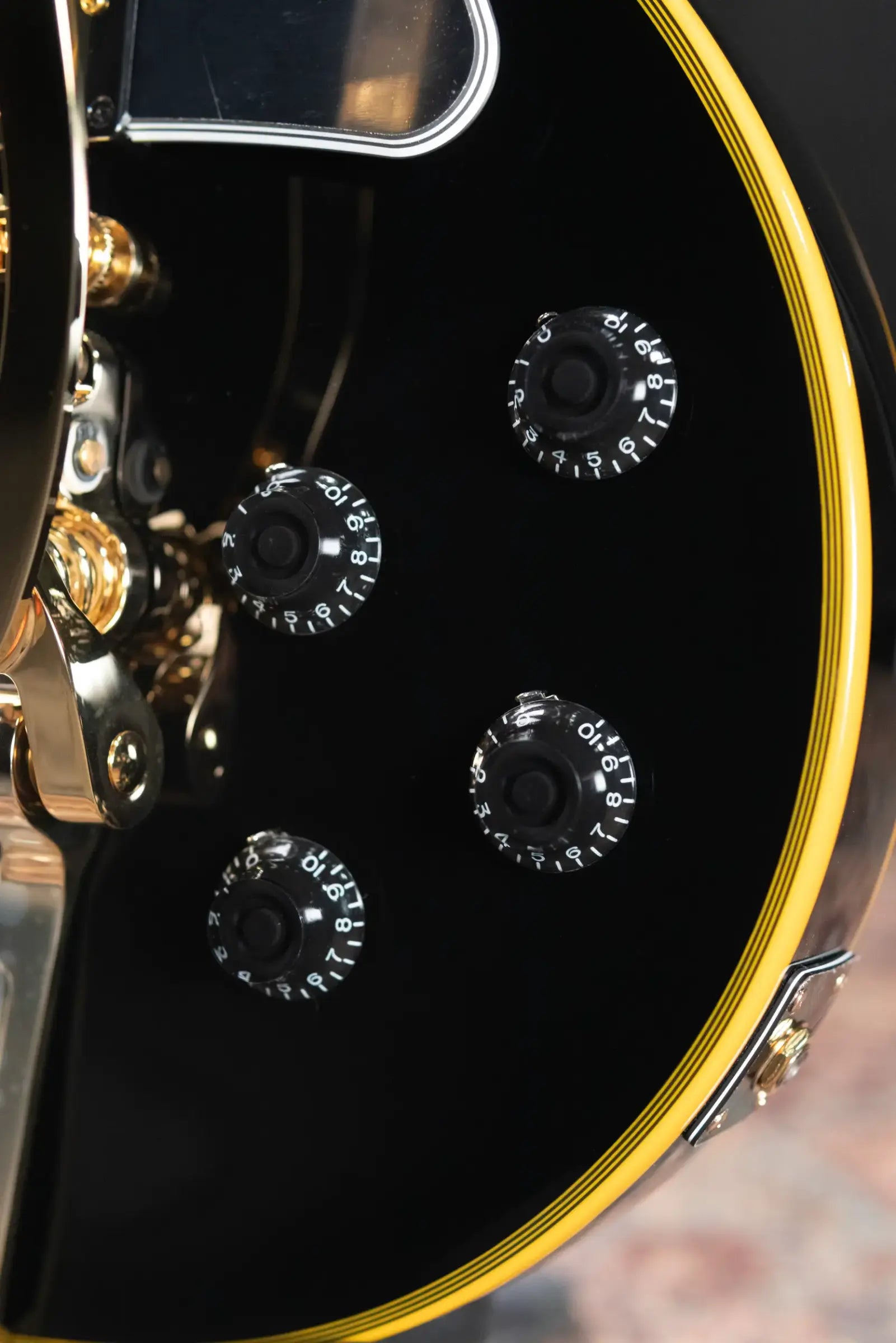 Epiphone Joe Bonamassa 1959 Les Paul Custom Electric Guitar - Antique Ebony with Hardshell Case