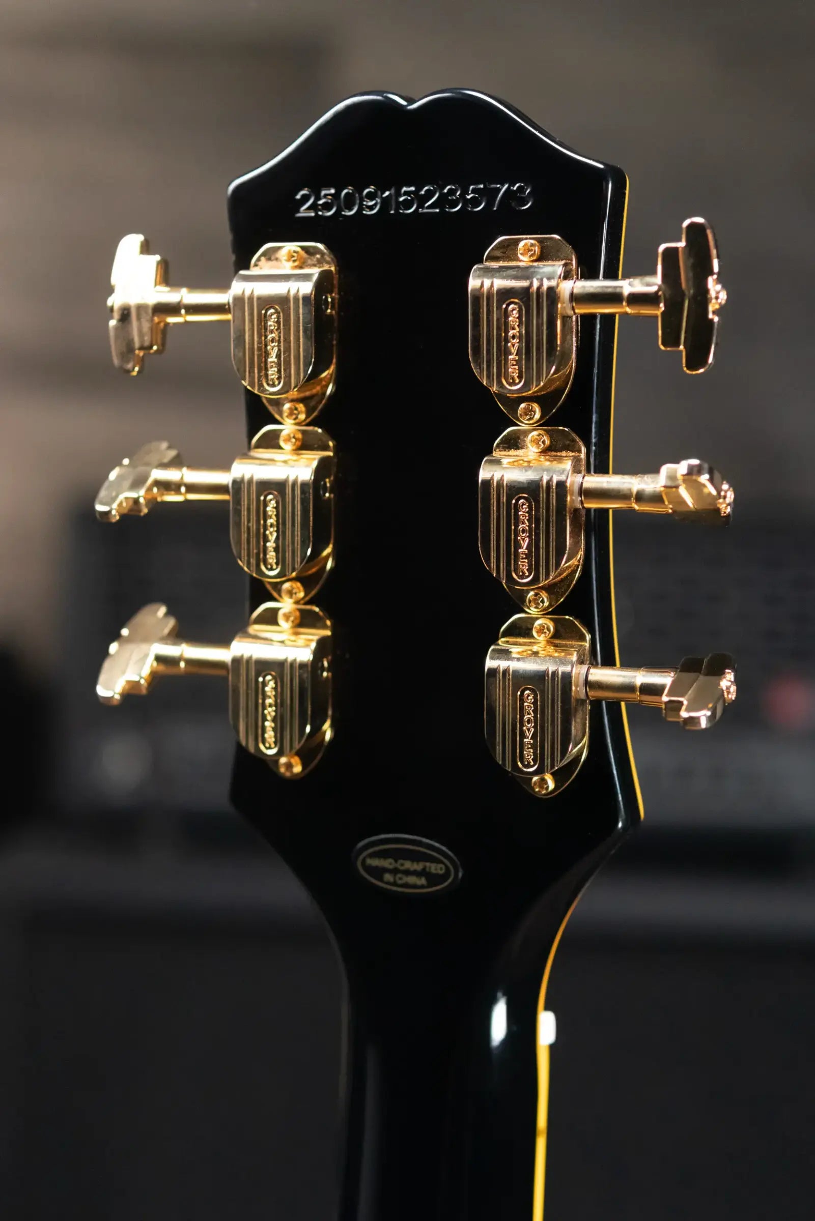 Epiphone Joe Bonamassa 1959 Les Paul Custom Electric Guitar - Antique Ebony with Hardshell Case