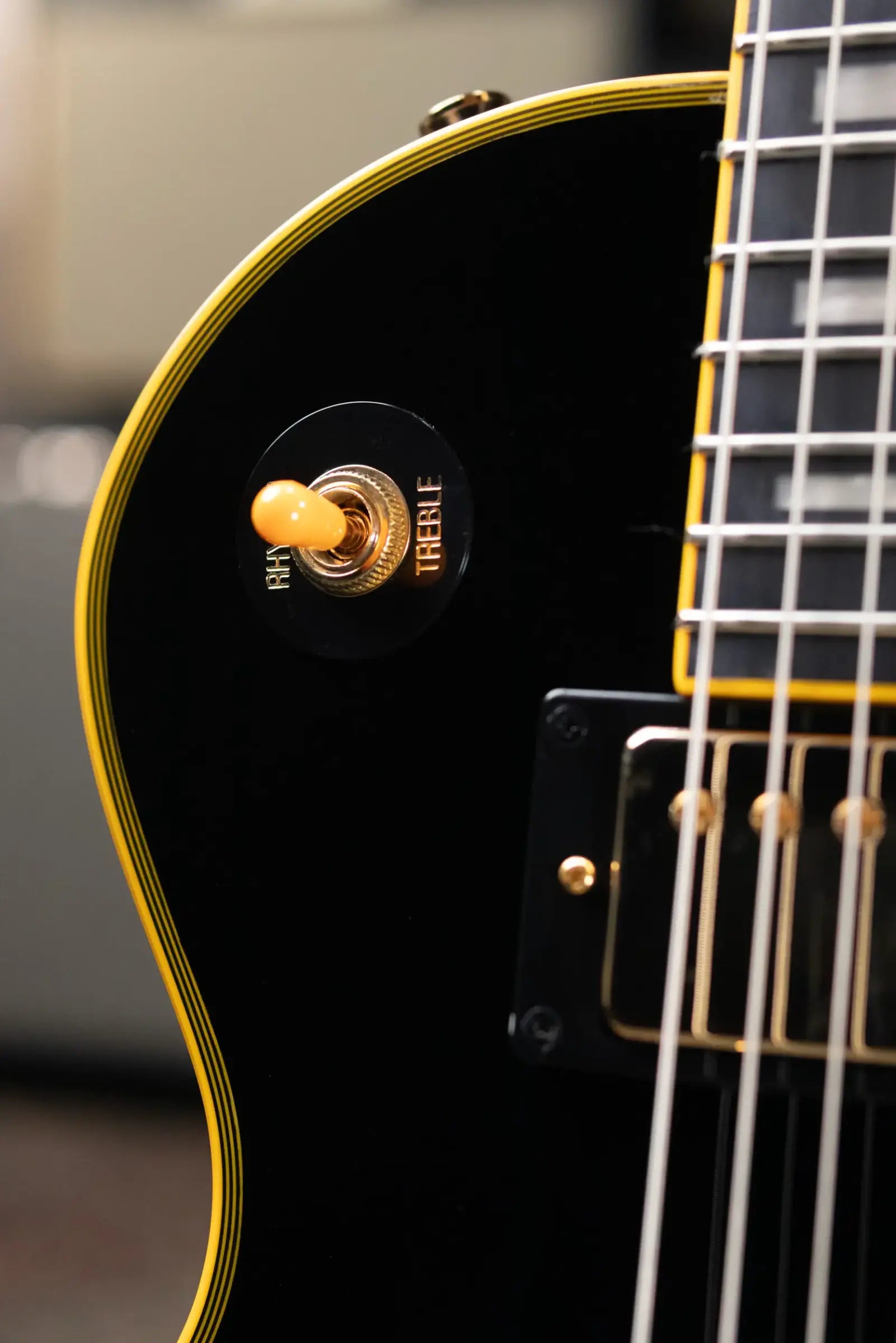 Epiphone Joe Bonamassa 1959 Les Paul Custom Electric Guitar - Antique Ebony with Hardshell Case