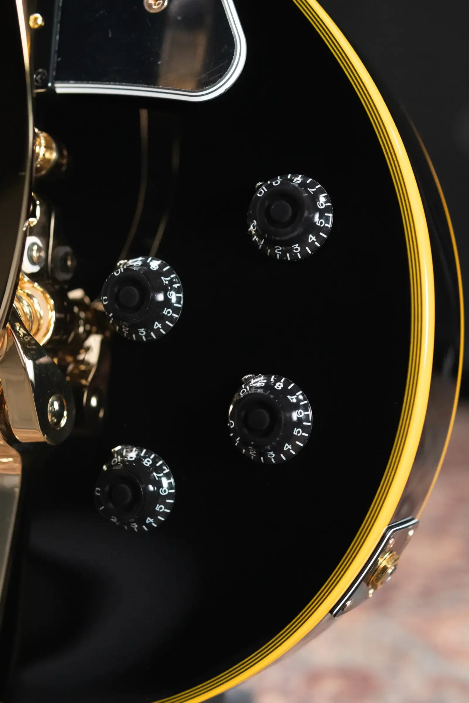 Epiphone Joe Bonamassa 1959 Les Paul Custom Electric Guitar - Antique Ebony with Hardshell Case