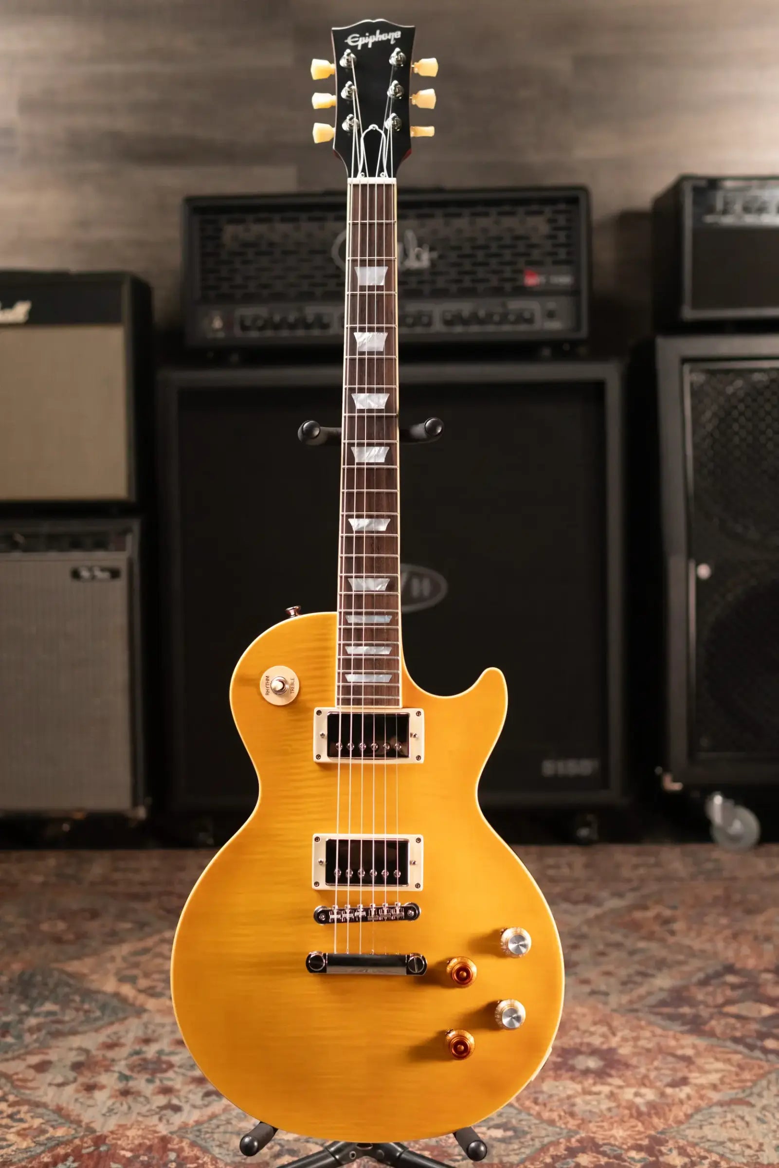 Epiphone Kirk Hammett "Greeny" 1959 Les Paul Standard Greeny Burst with Hardshell Case - Used