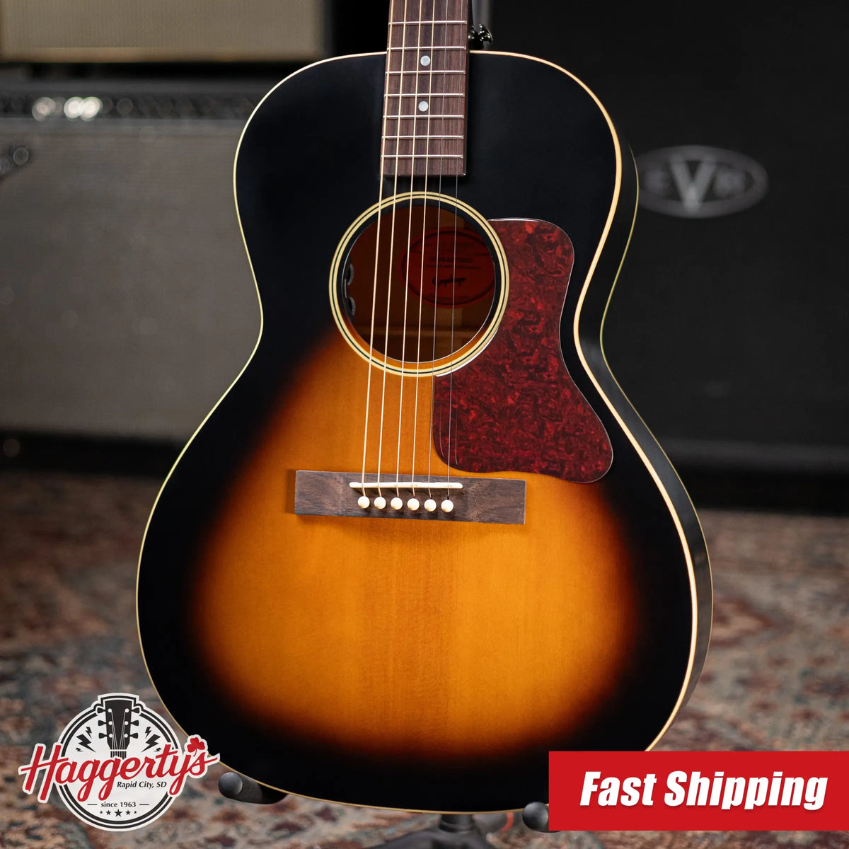 Epiphone L-00 Standard Acoustic/Electric Guitar - Vintage Sunburst with Gig Bag