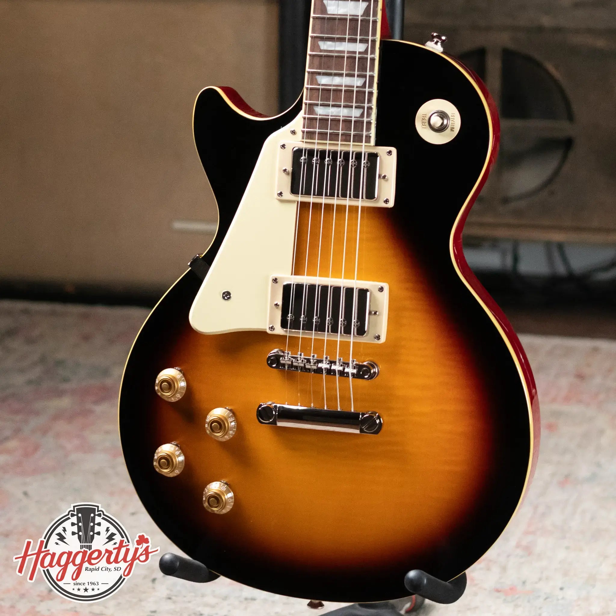 Epiphone Left-Handed Les Paul Standard 50s Electric Guitar - Vintage Sunburst
