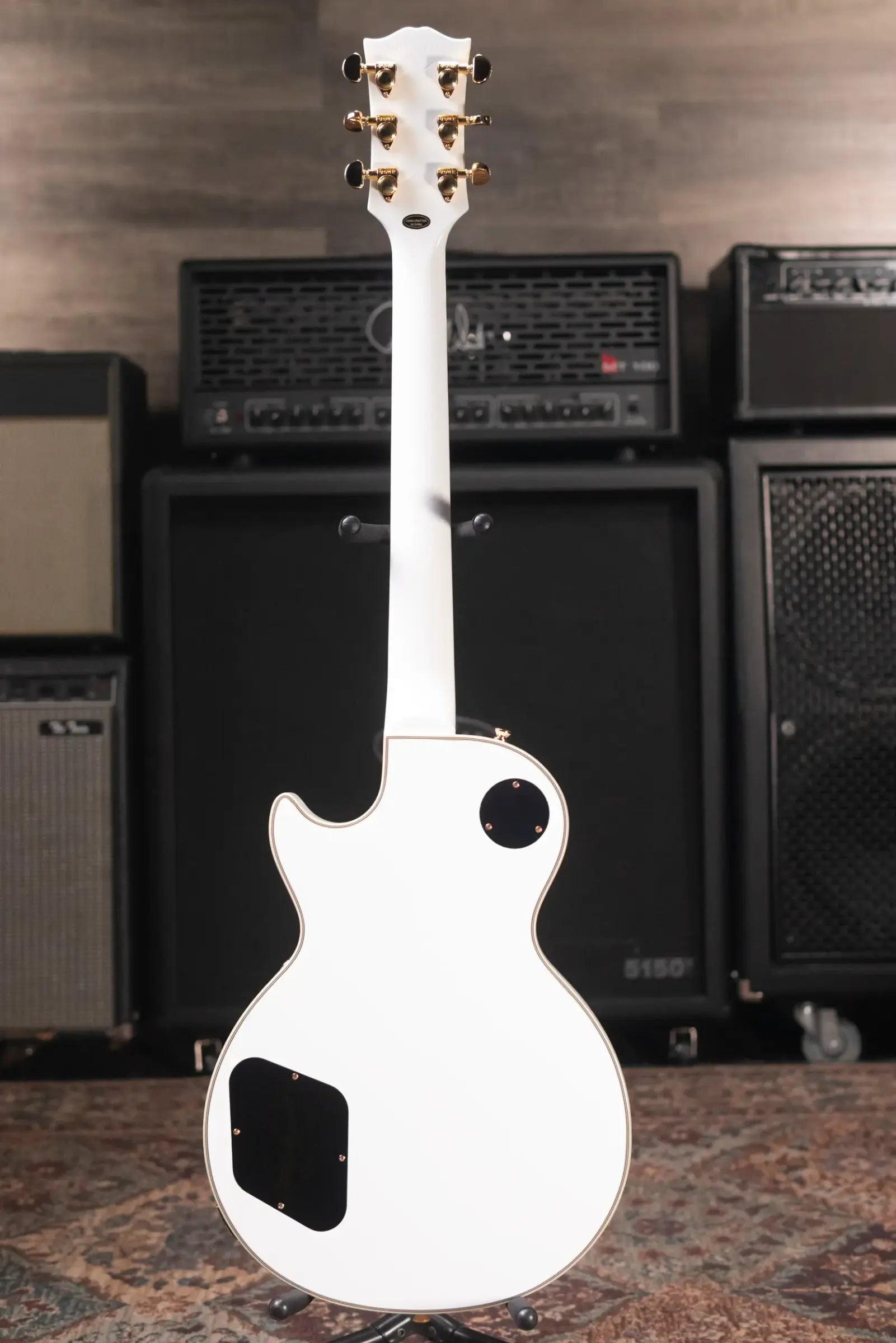 Epiphone Les Paul Custom Electric Guitar - Alpine White with Hardshell Case