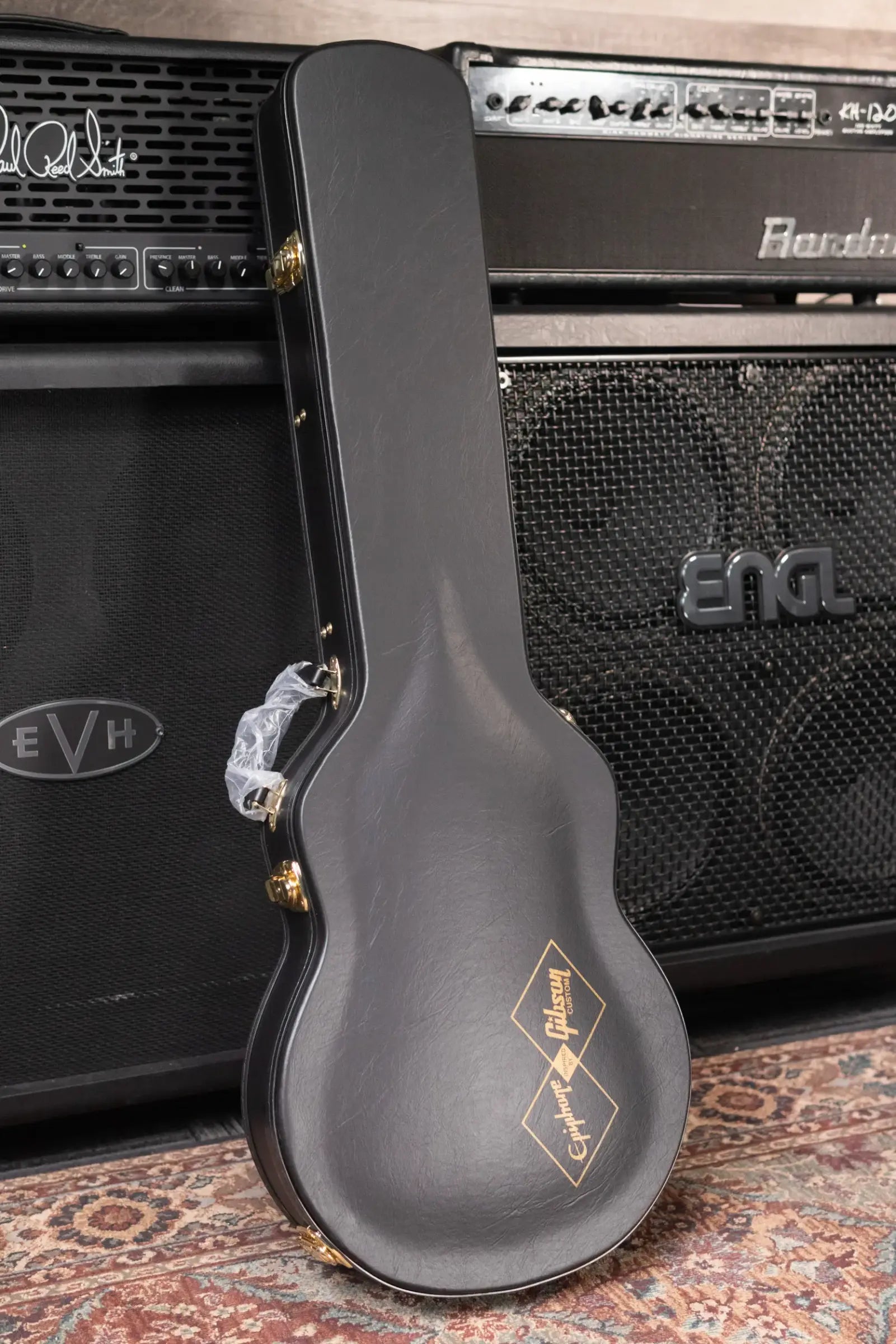 Epiphone Les Paul Custom Electric Guitar - Alpine White with Hardshell Case