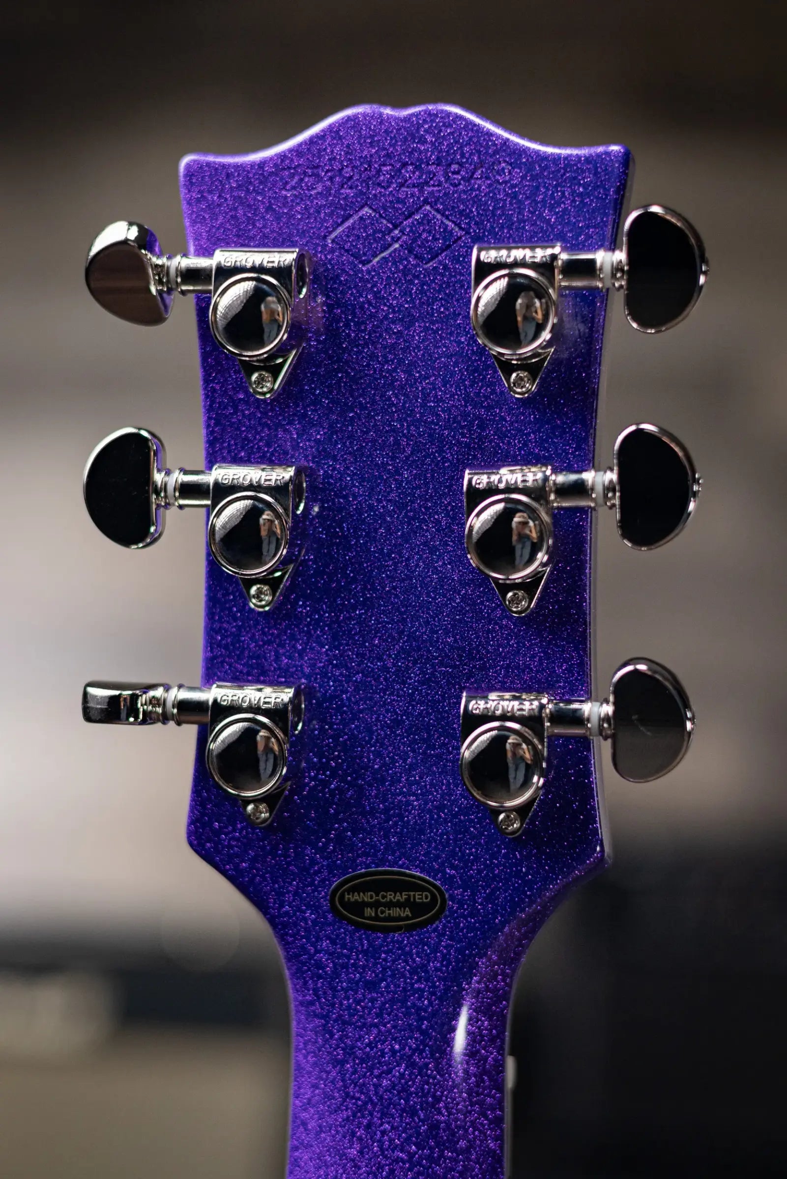 Epiphone Les Paul Custom Electric Guitar - Amethyst Sparkle