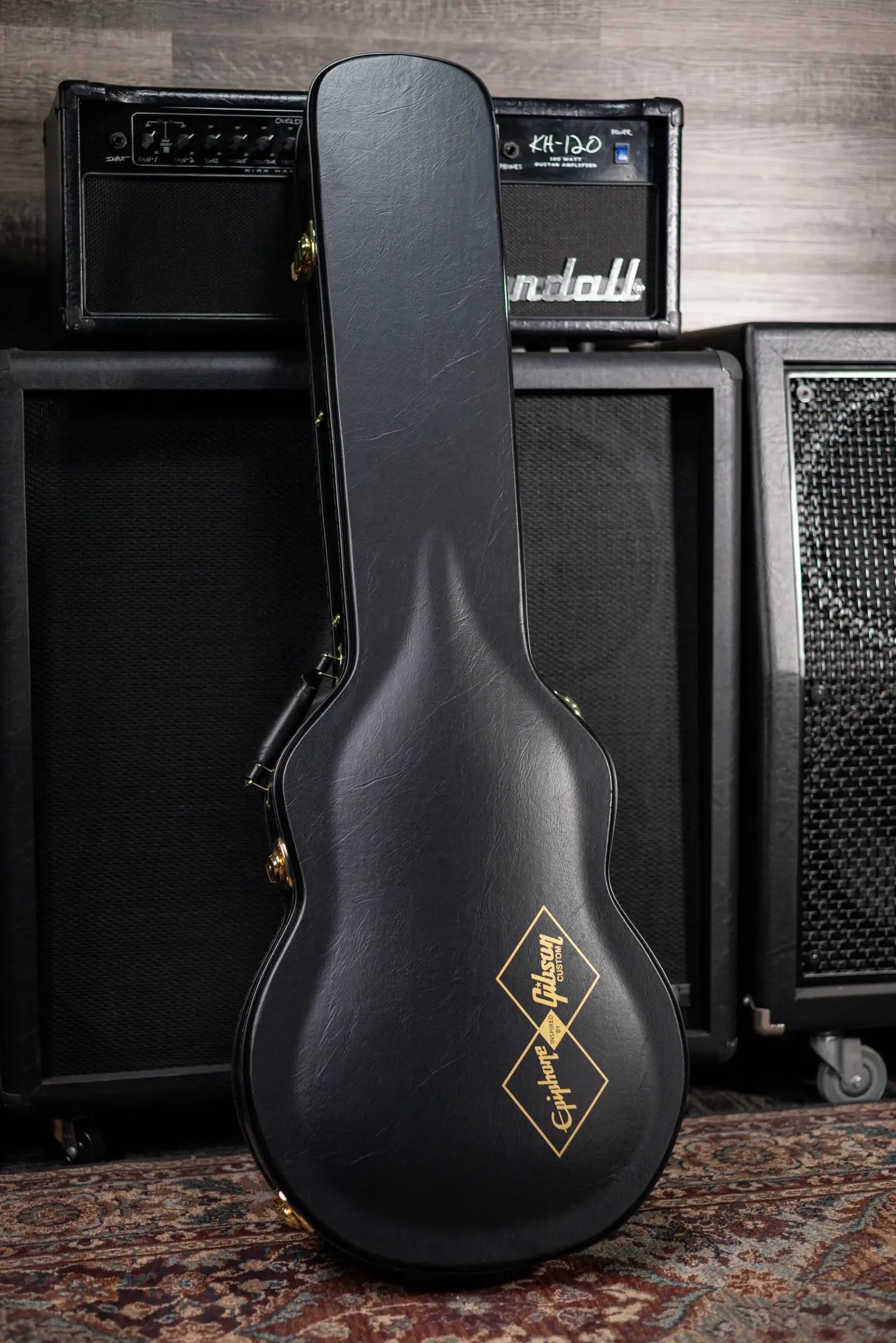 Epiphone Les Paul Custom Electric Guitar - Amethyst Sparkle