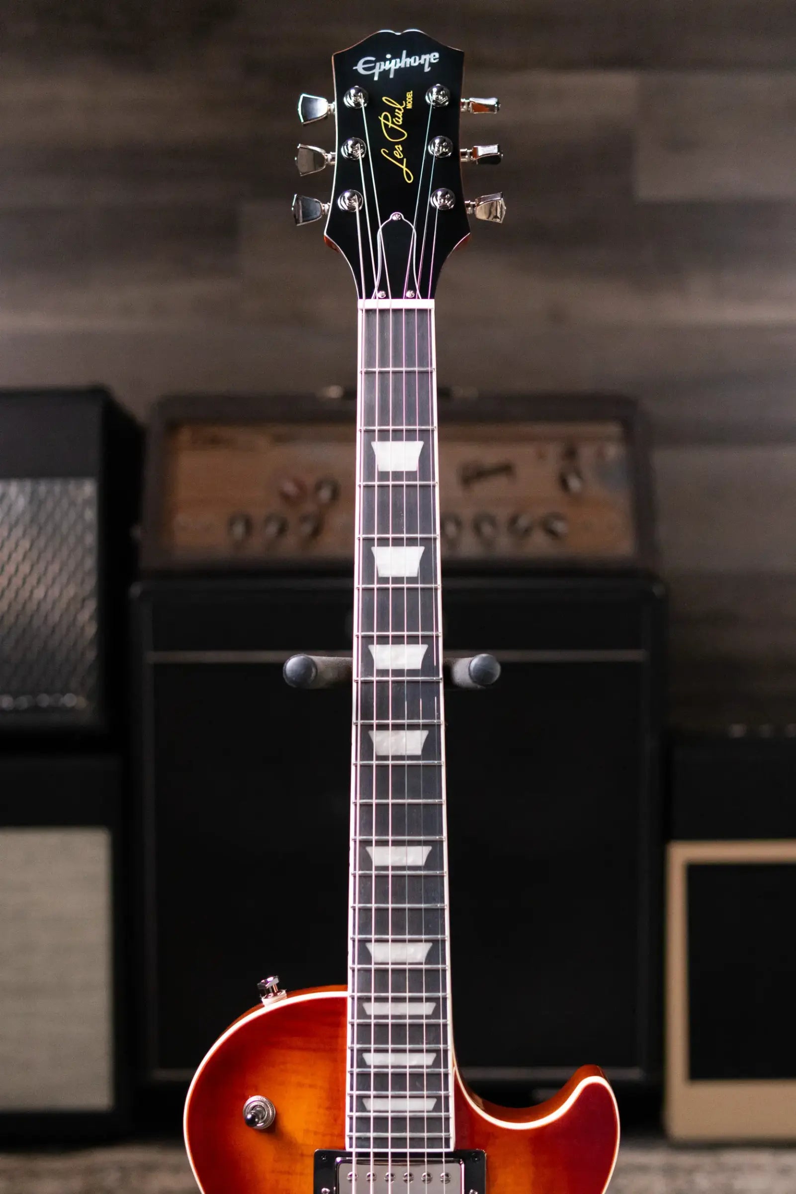 Epiphone Les Paul Modern Figured Electric Guitar - Mojave Burst with Gig Bag