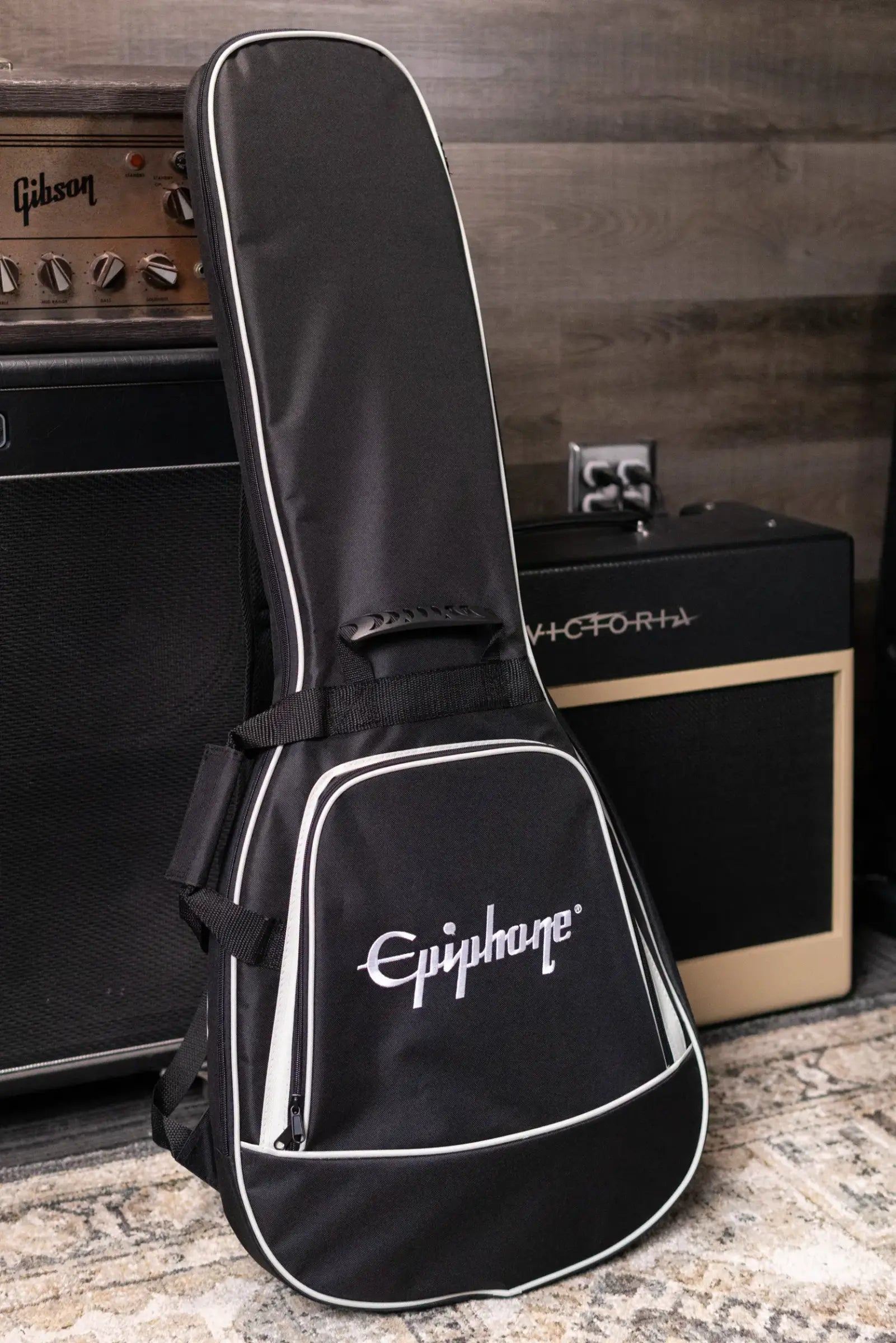 Epiphone Les Paul Modern Figured Electric Guitar - Mojave Burst with Gig Bag