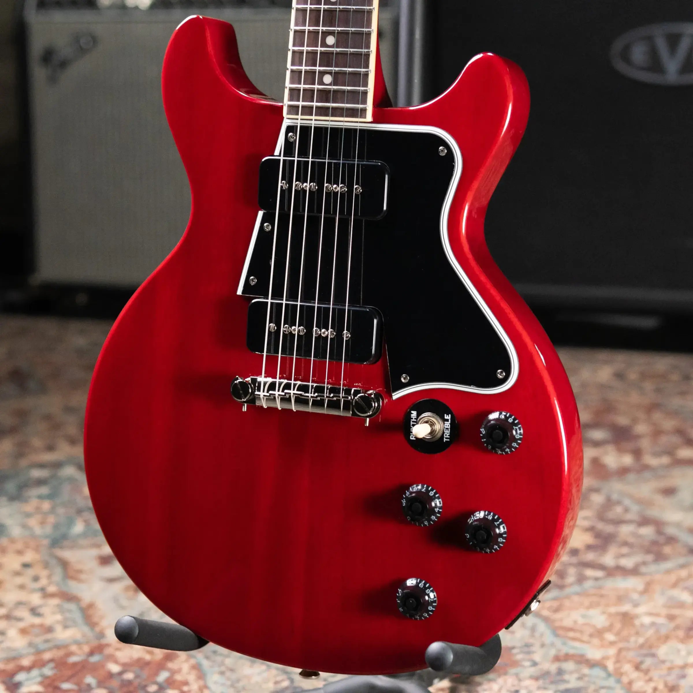 Epiphone Les Paul Special Double Cut Electric Guitar - Cherry Red