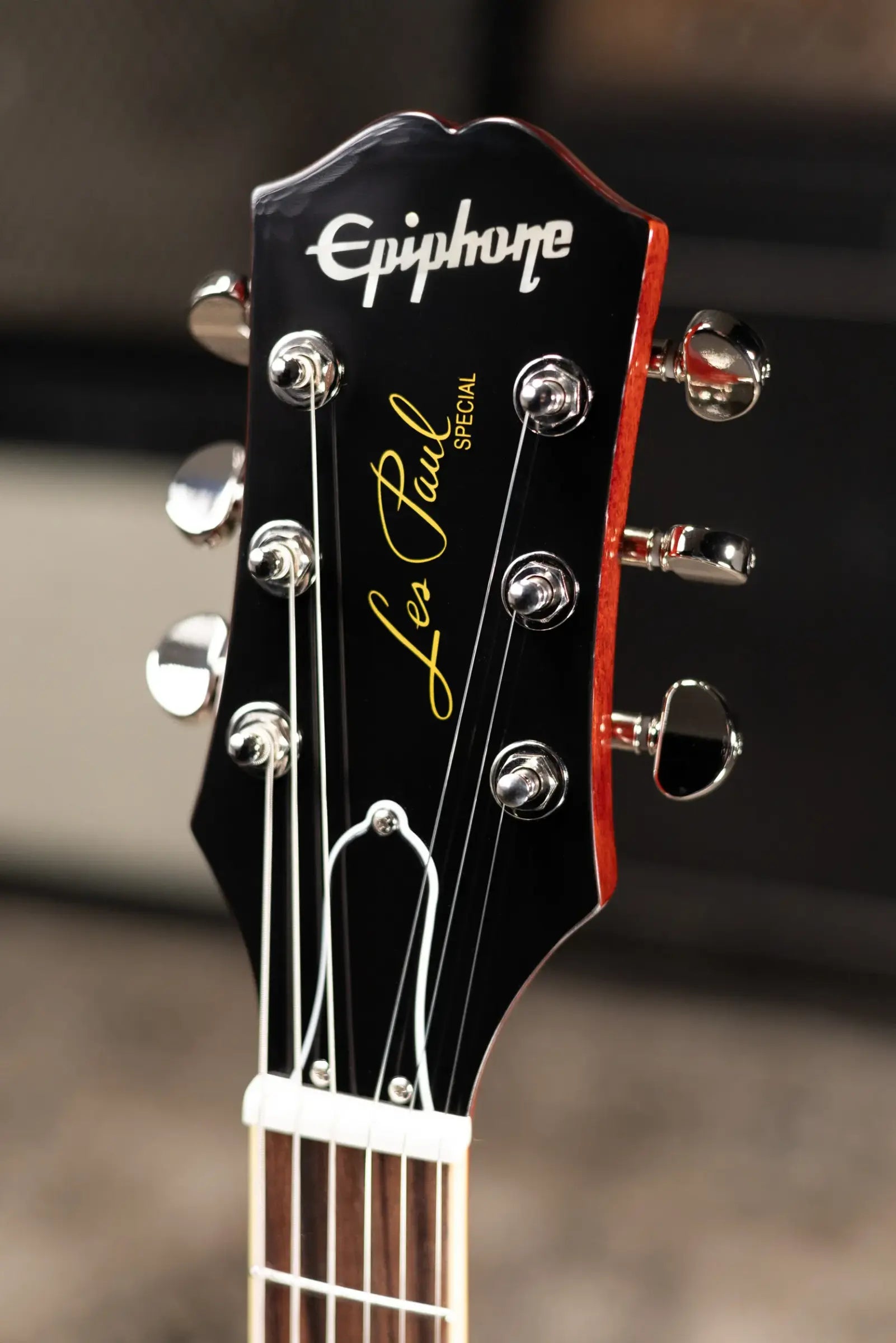 Epiphone Les Paul Special Double Cut Figured Electric Guitar - Bourbon Burst