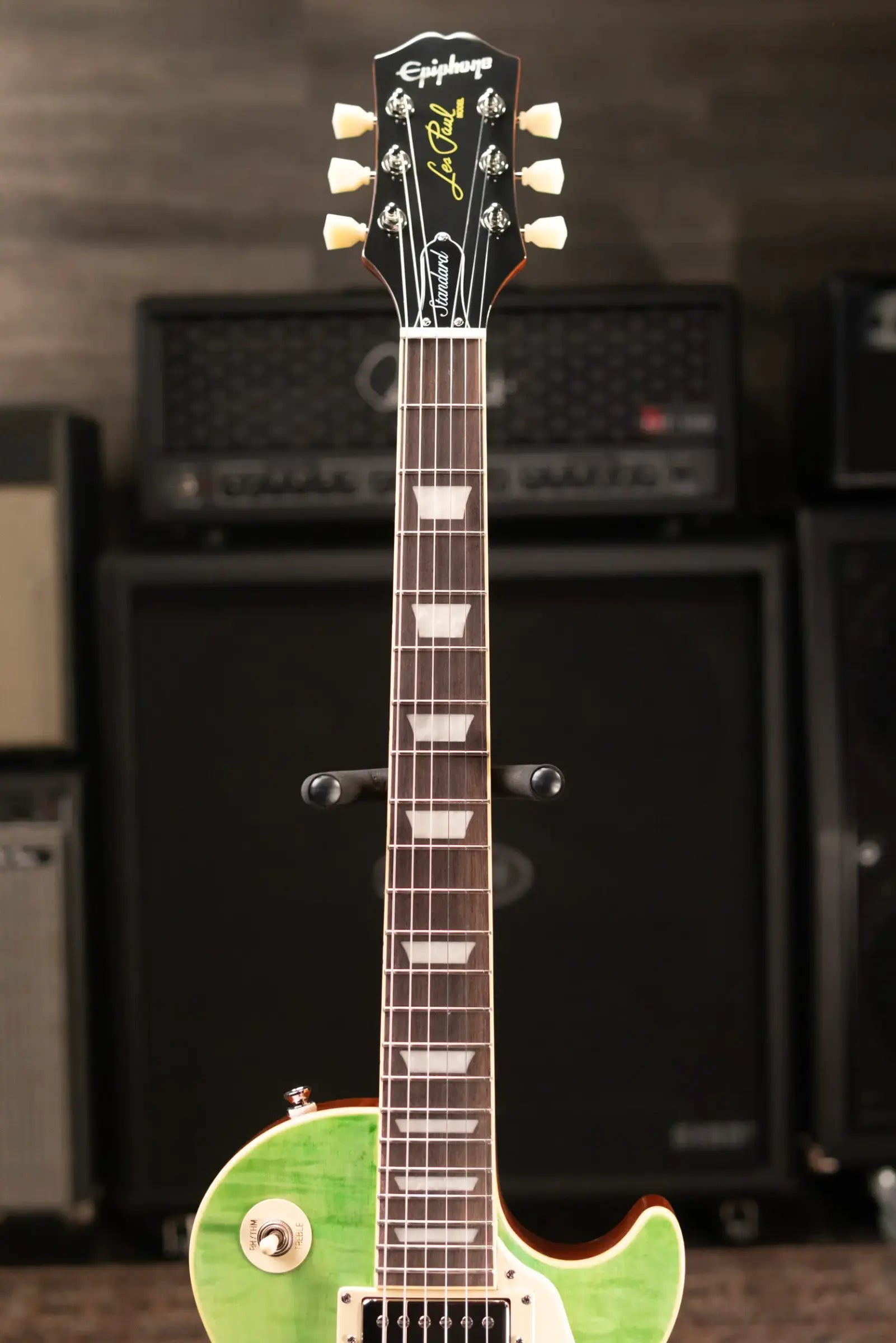 Epiphone Les Paul Standard 50s Figured Electric Guitar - Seafoam Green with Gig Bag