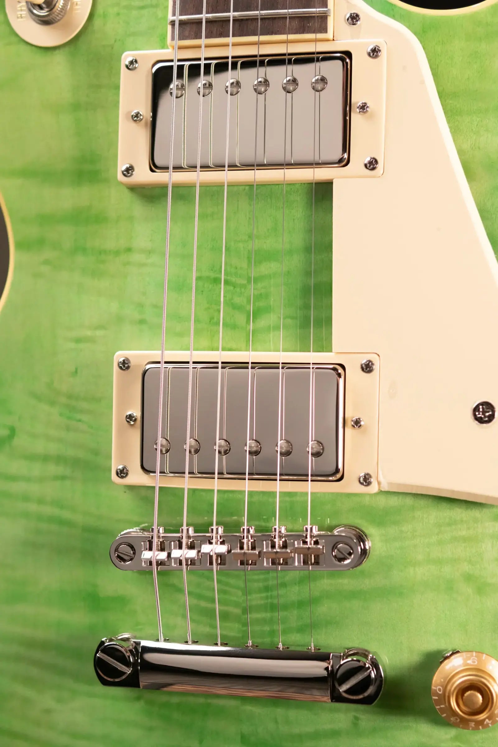 Epiphone Les Paul Standard 50s Figured Electric Guitar - Seafoam Green with Gig Bag